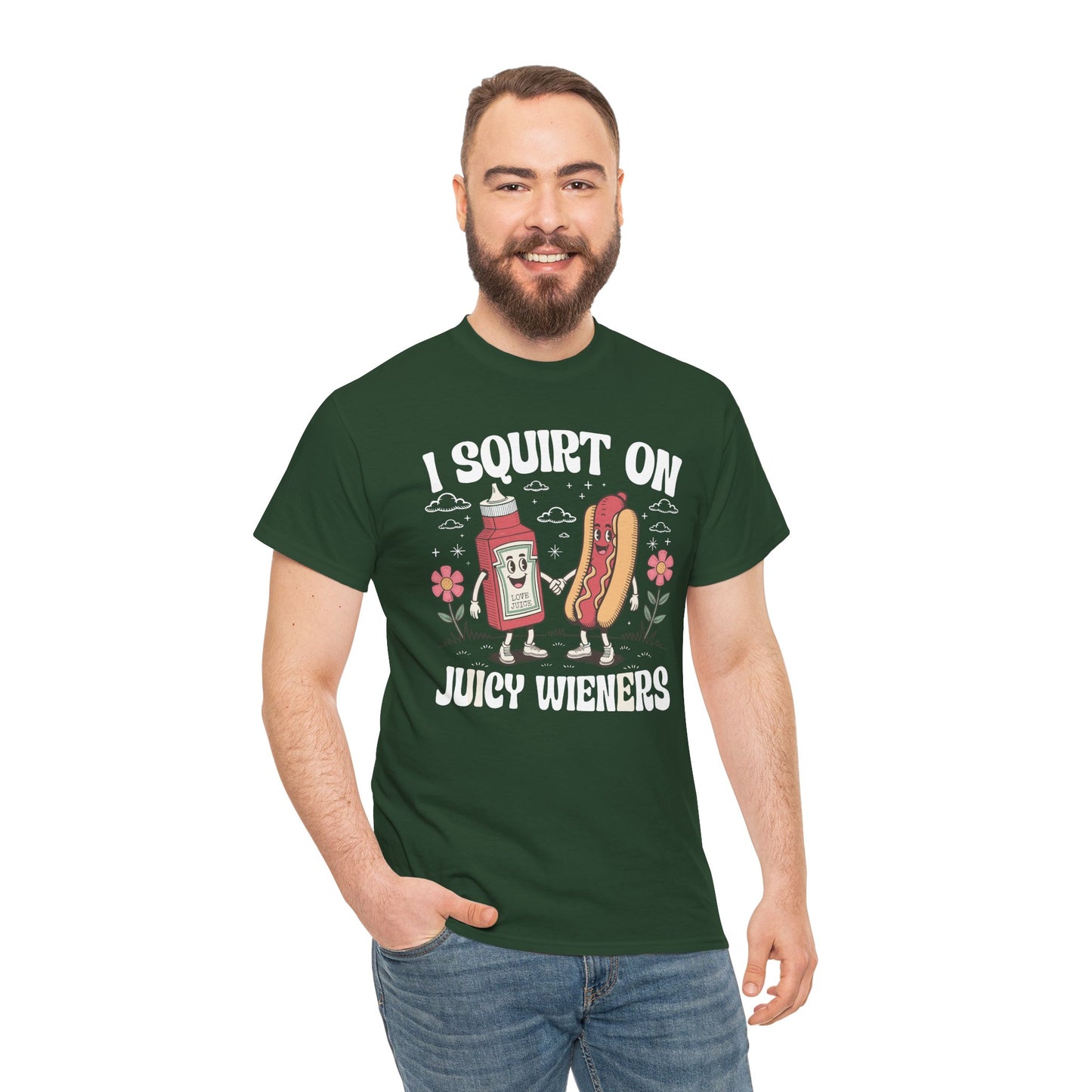 Its A Bad Day To Be A Hot Dog Funny meme Hotdog usa flag Men Women T-Shirt
