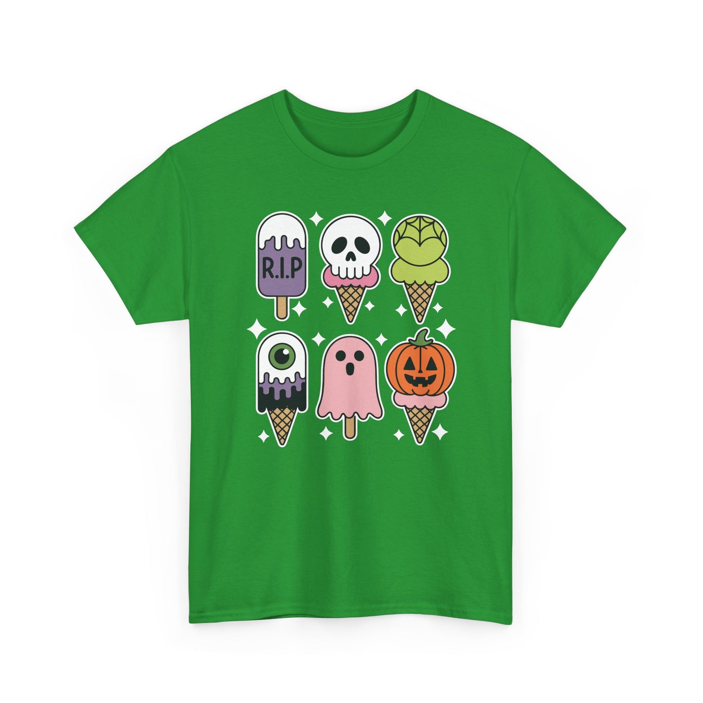 Horror Movie Summer Popsicle Halloween Ice Cream Summer-ween T-Shirt for Men Women