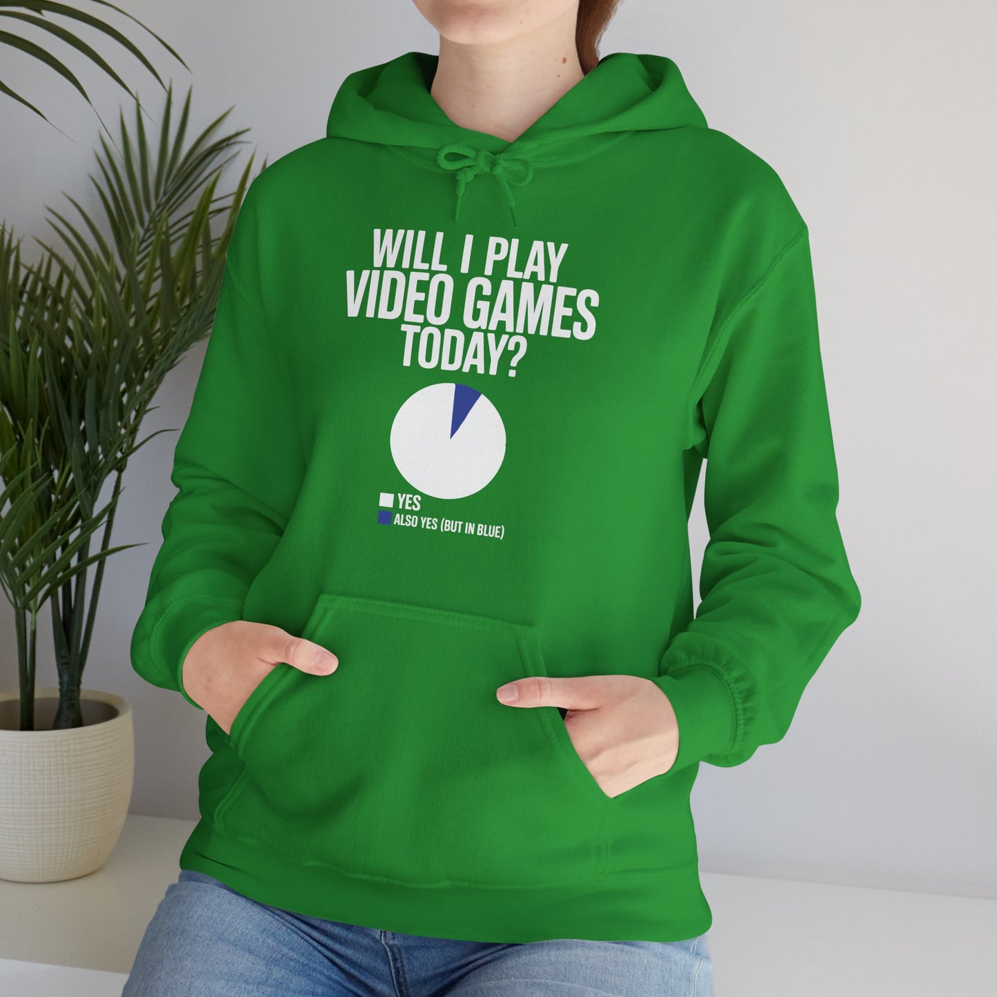 Funny Will I play Video Games today Gamer Gaming Hoodie