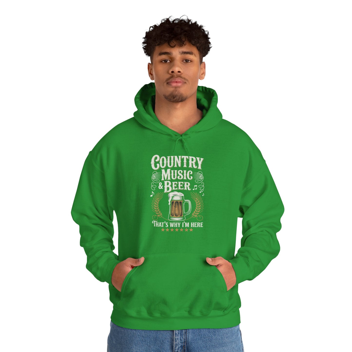 Vintage Country Music and Beer That's Why I'm Here Legends Hoodie