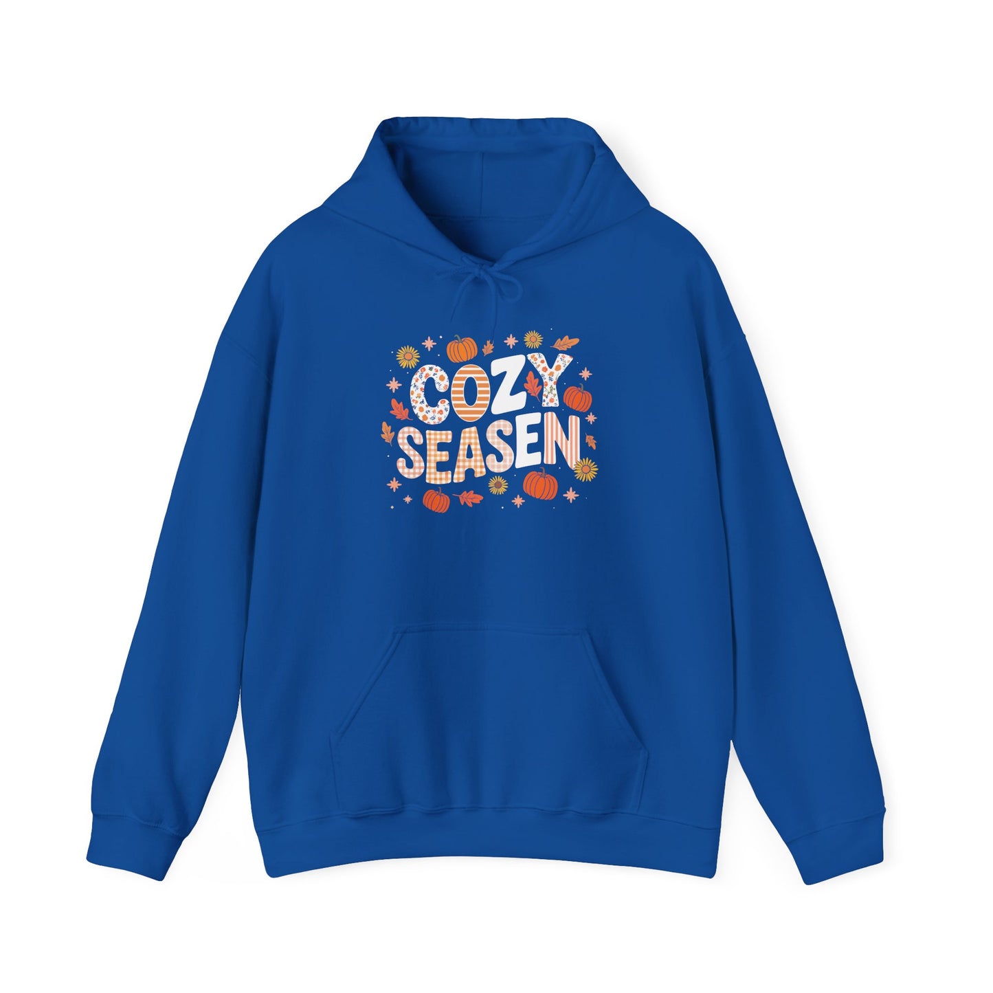 Cozy Season Autumn Fall Vibes Halloween Thanksgiving Pumpkin Hoodie