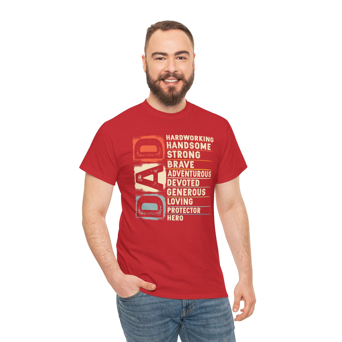 Vintage Funny Definition of Dad Retro Meme Joke Father's Day T-Shirt
