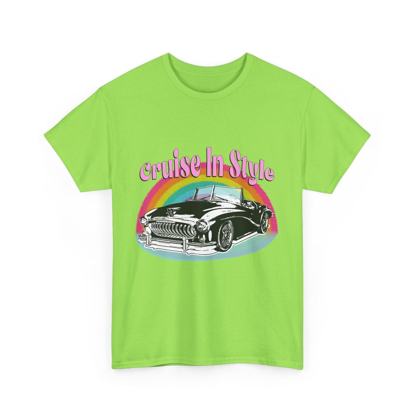 Cruise In Style Car Lovers T-Shirt For Men Women