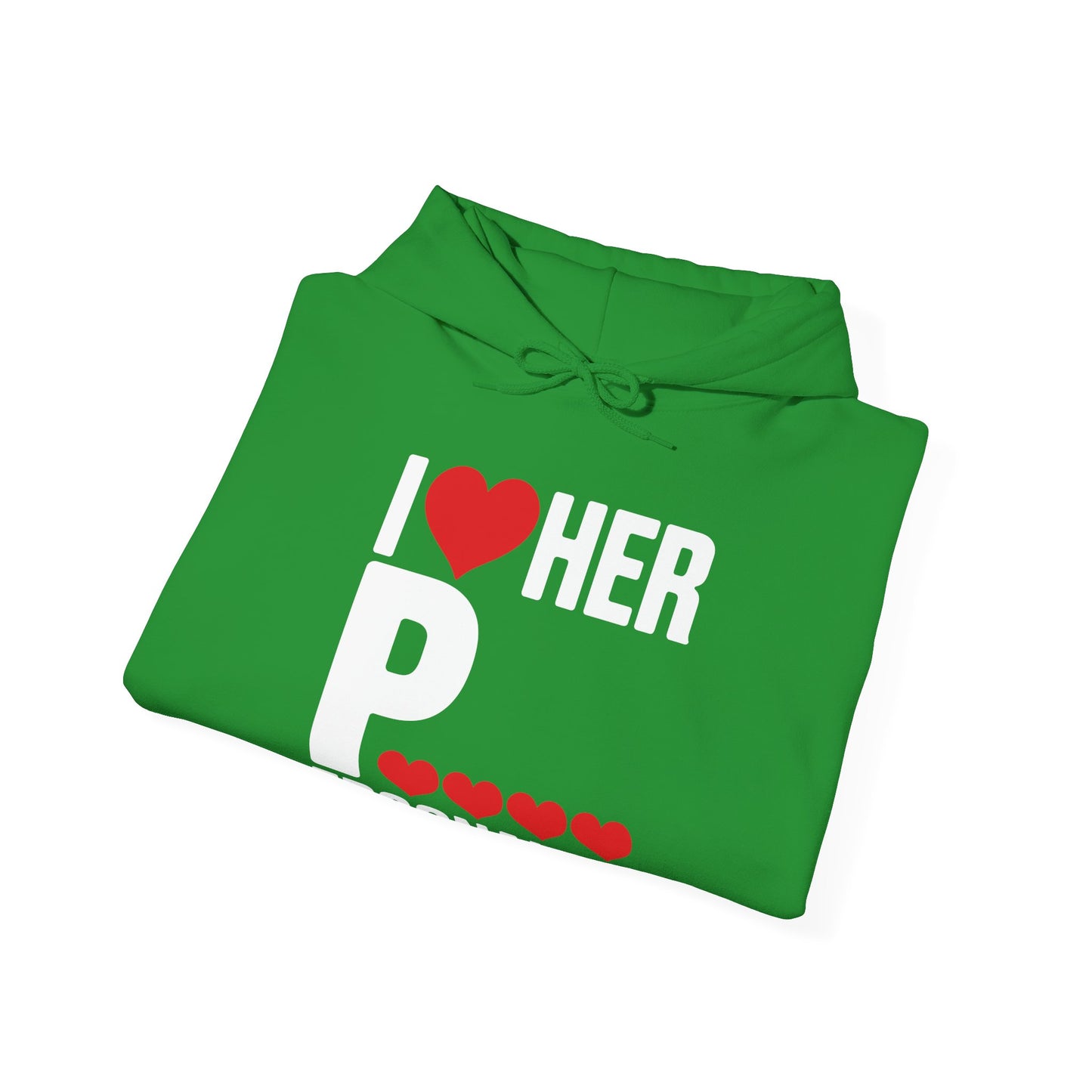 Funny Valentine's Day Couple Matching I Love Her Personality Hoodie