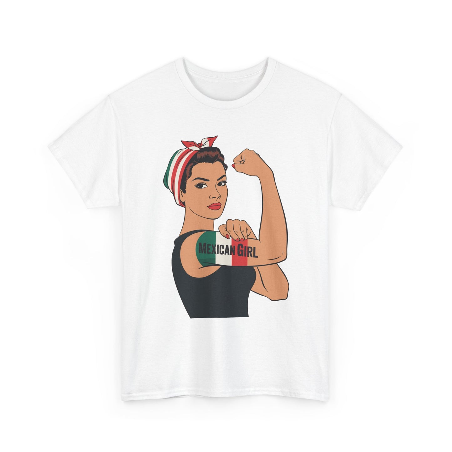 Mexican Girl Mujer Rosie Riveter Cinco De Mayo Fiesta T-Shirt Women