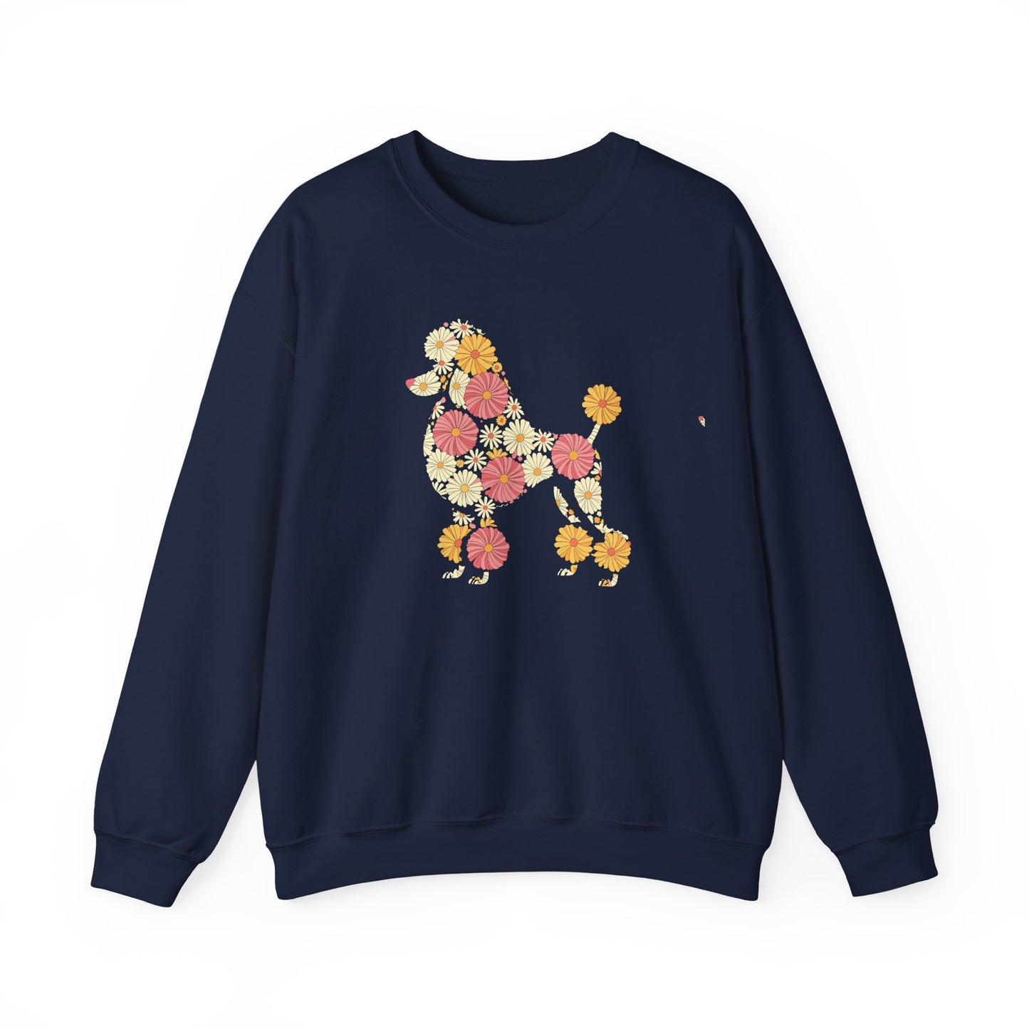 Funny Floral Flower Poodle Mom Grandma Womens Mothers Day Sweatshirt