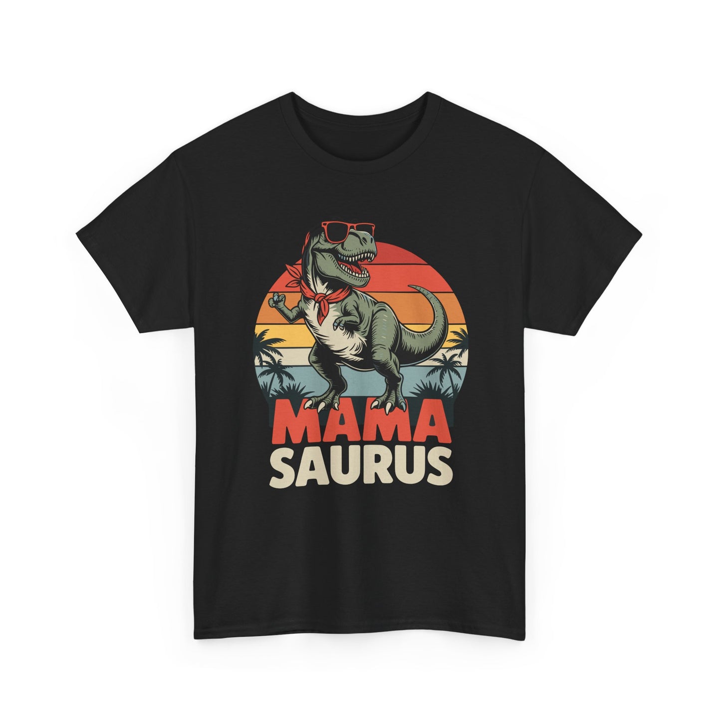 Mamasaurus T Rex Dinosaur Mama Saurus Family Matching Women T-Shirts
