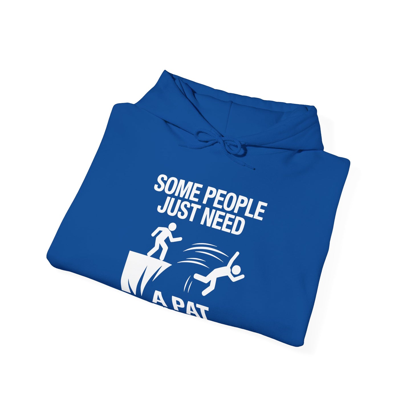 Funny Pat On The Back Adult Sarcastic Design Hoodie