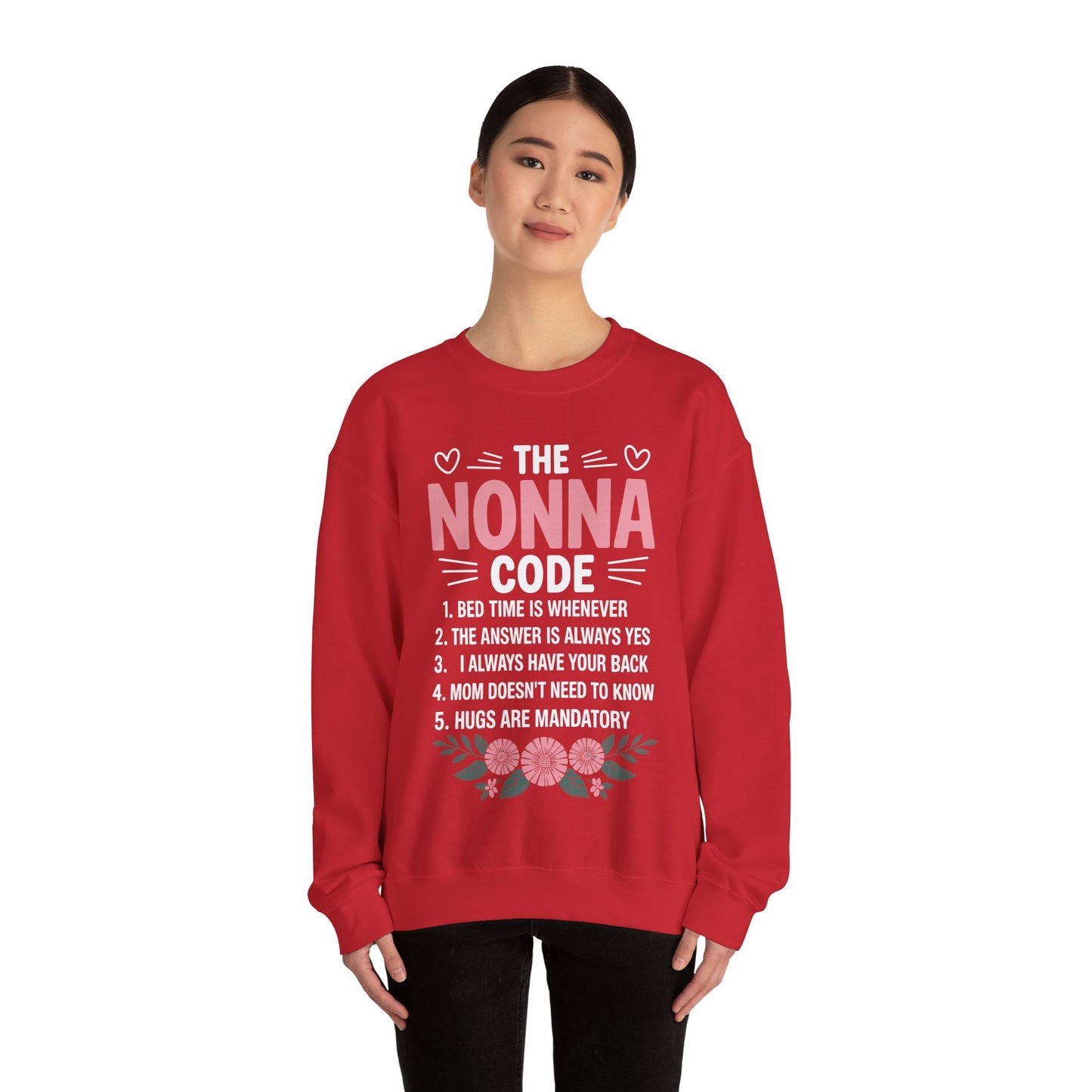 The A Nonna Code Funny Grandma Mothers Day Gifts Sweatshirt