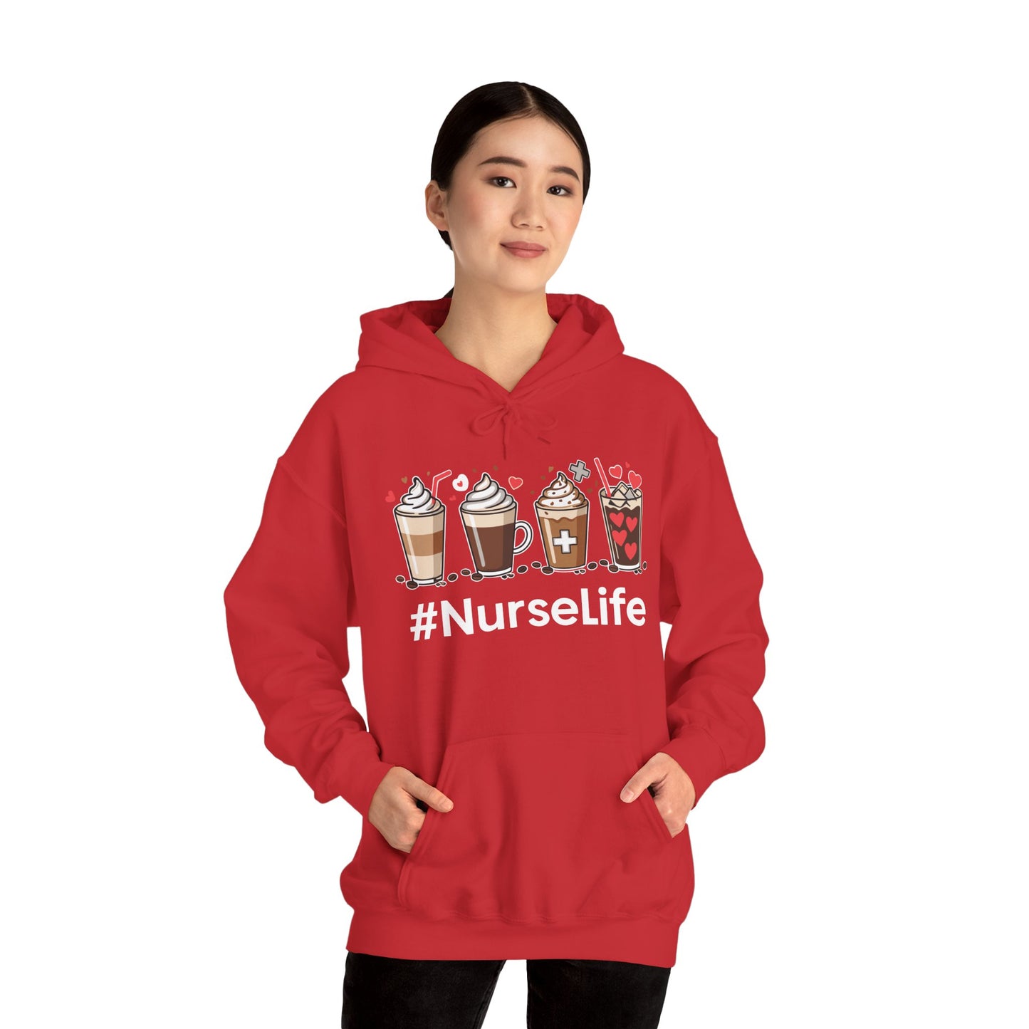 Nurse Life Funny Coffee Nurses Fuel Registered Nurse Medical Hoodie