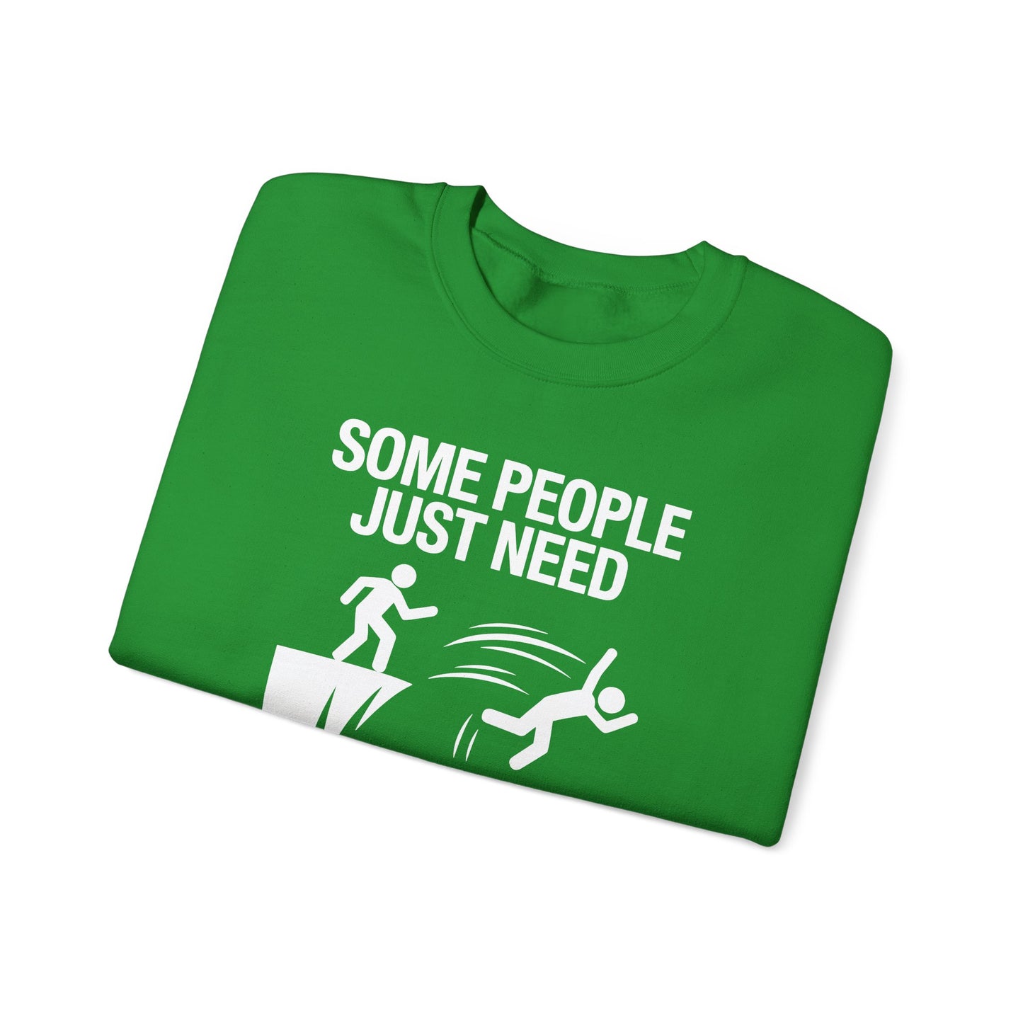 Funny Pat On The Back Adult Sarcastic Design Sweatshirt
