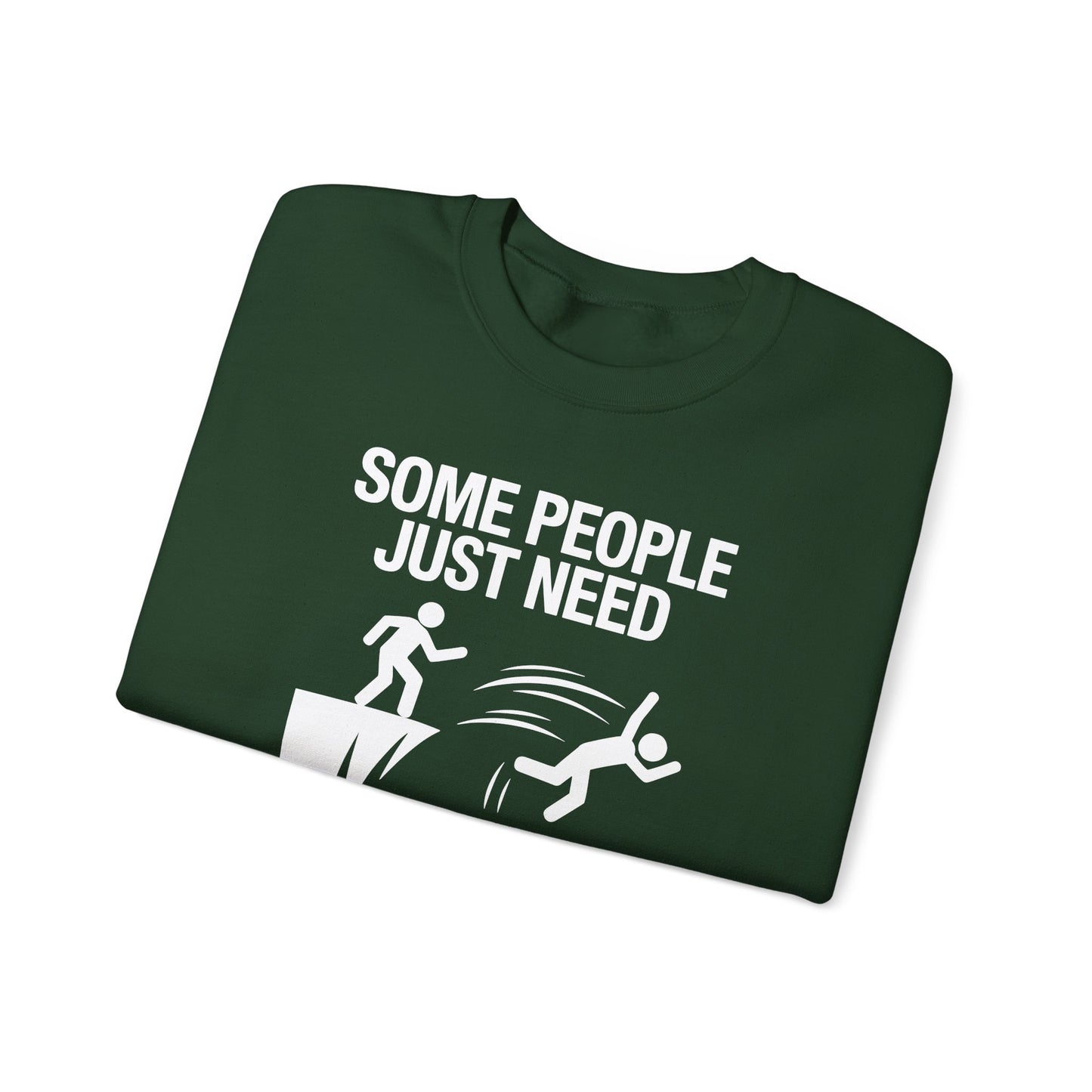 Funny Pat On The Back Adult Sarcastic Design Sweatshirt
