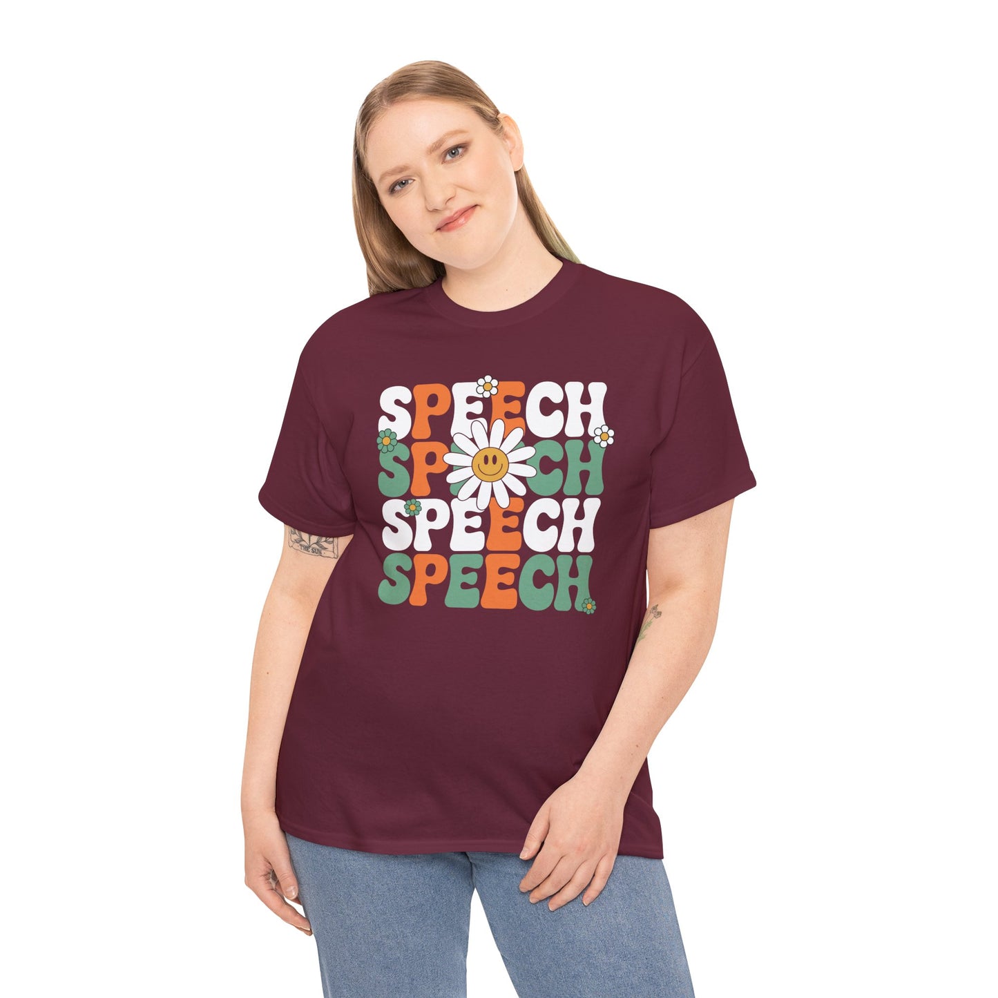 Speech Therapy Retro Speech Language Pathologist Therapist T-Shirt