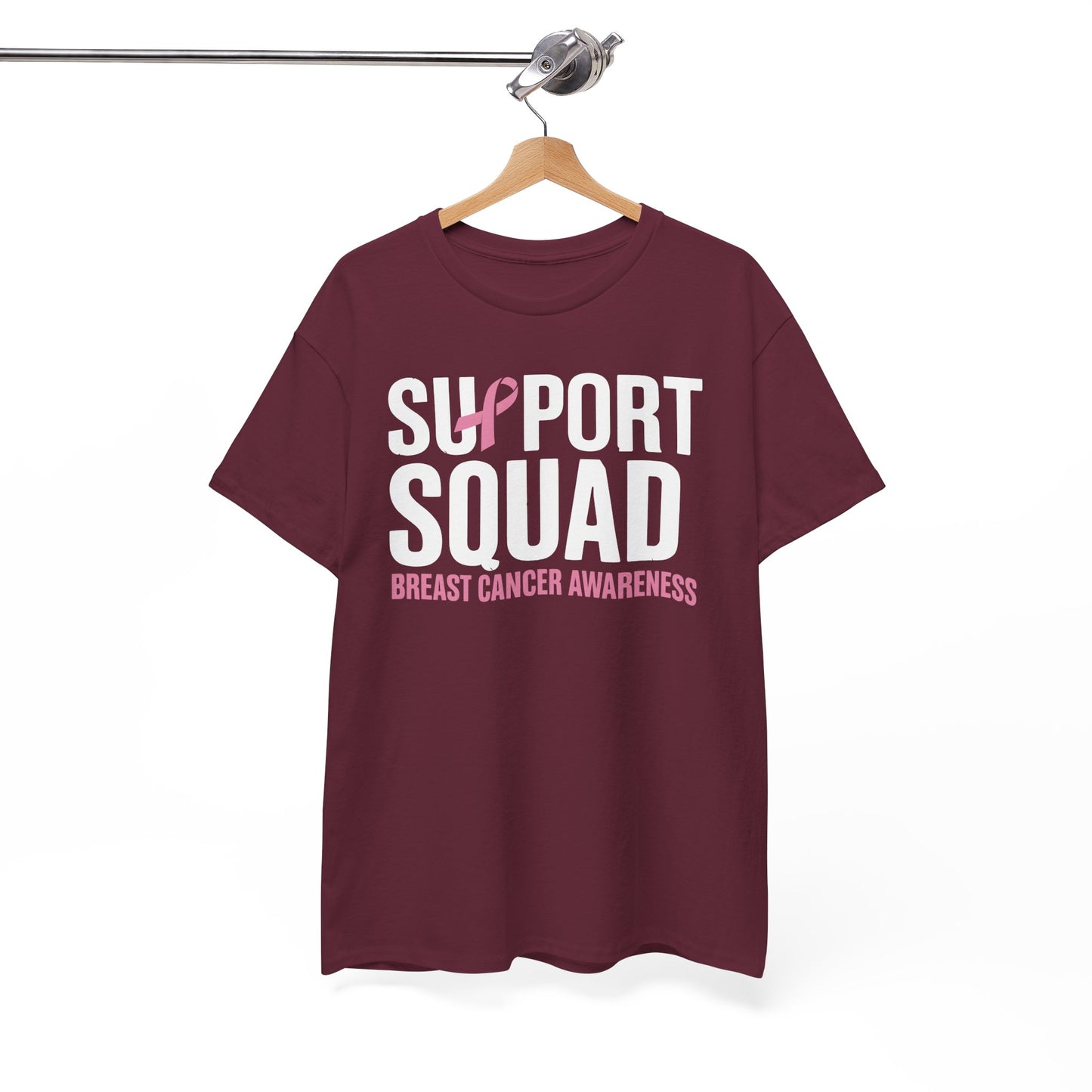 Breast Cancer Shirts Support Squad Breast Cancer Awareness T-Shirt