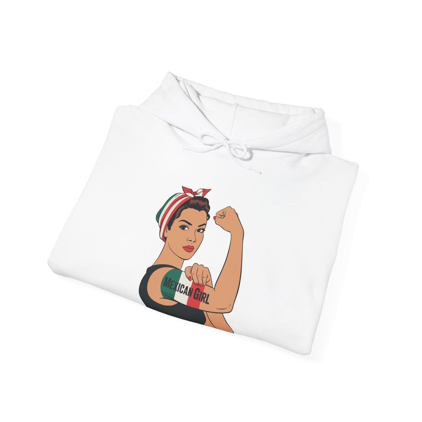 Mexican Girl Mujer Rosie Riveter Cinco De Mayo Fiesta Women Hoodie