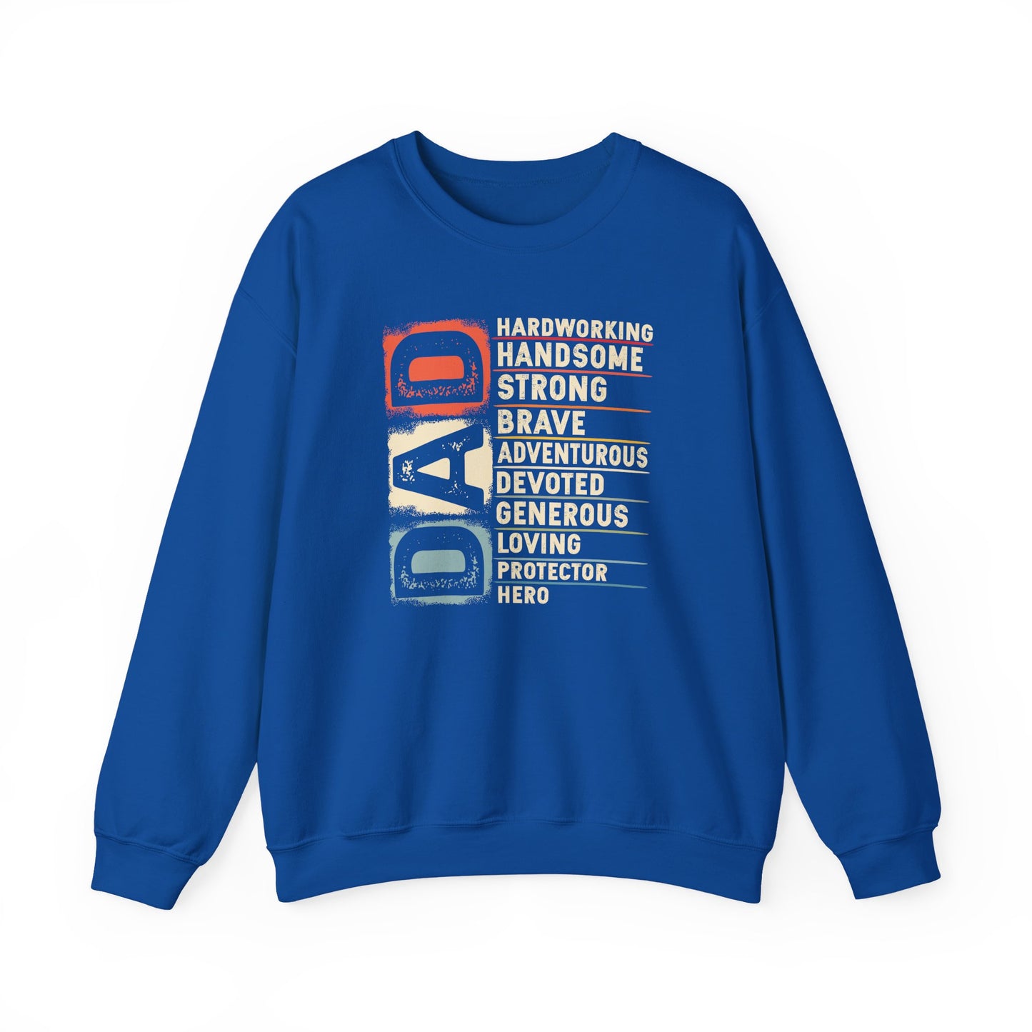 Vintage Funny Definition of Dad Retro Meme Joke Father's Day Sweatshirt