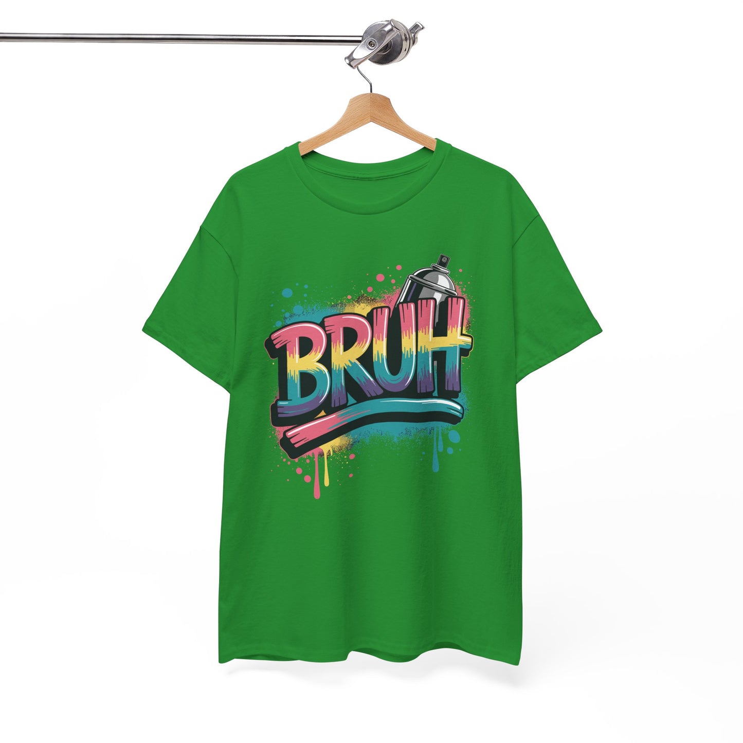 Bruh Graffiti Funny Saying Street Art Meme Men Boys T-Shirt