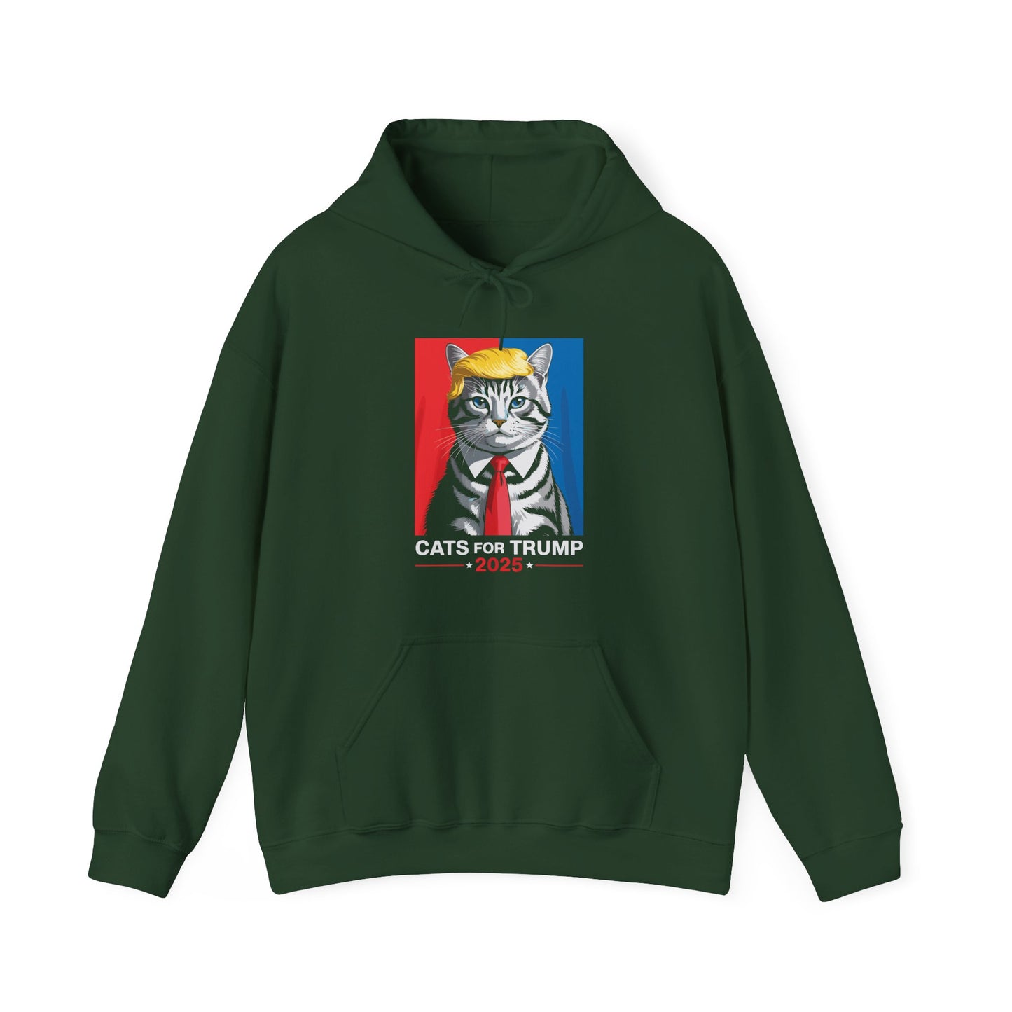 Cats For Trump 2025 Funny Tee For Vance Trump Hoodie