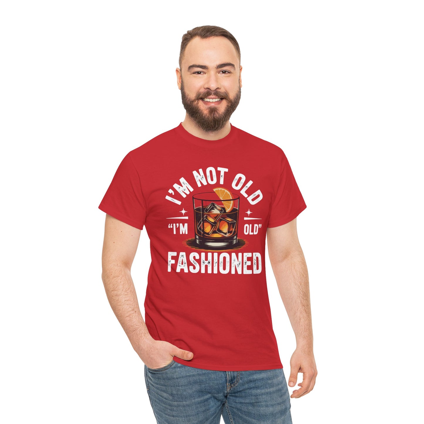 I'm Not Old I'm Old Fashioned Classic Whiskey Lover Vintage T-Shirt
