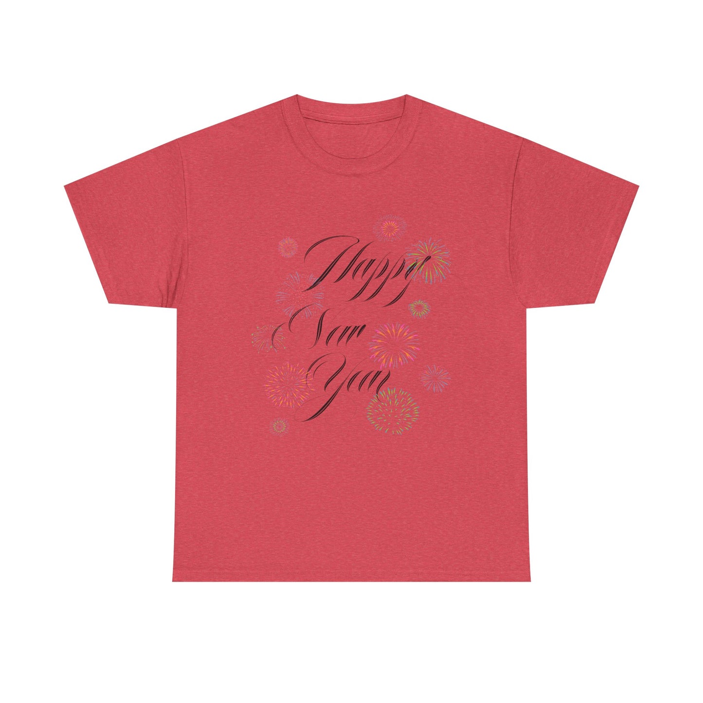 Happy New Year T-Shirt Festive Celebration Tee for Men and Women