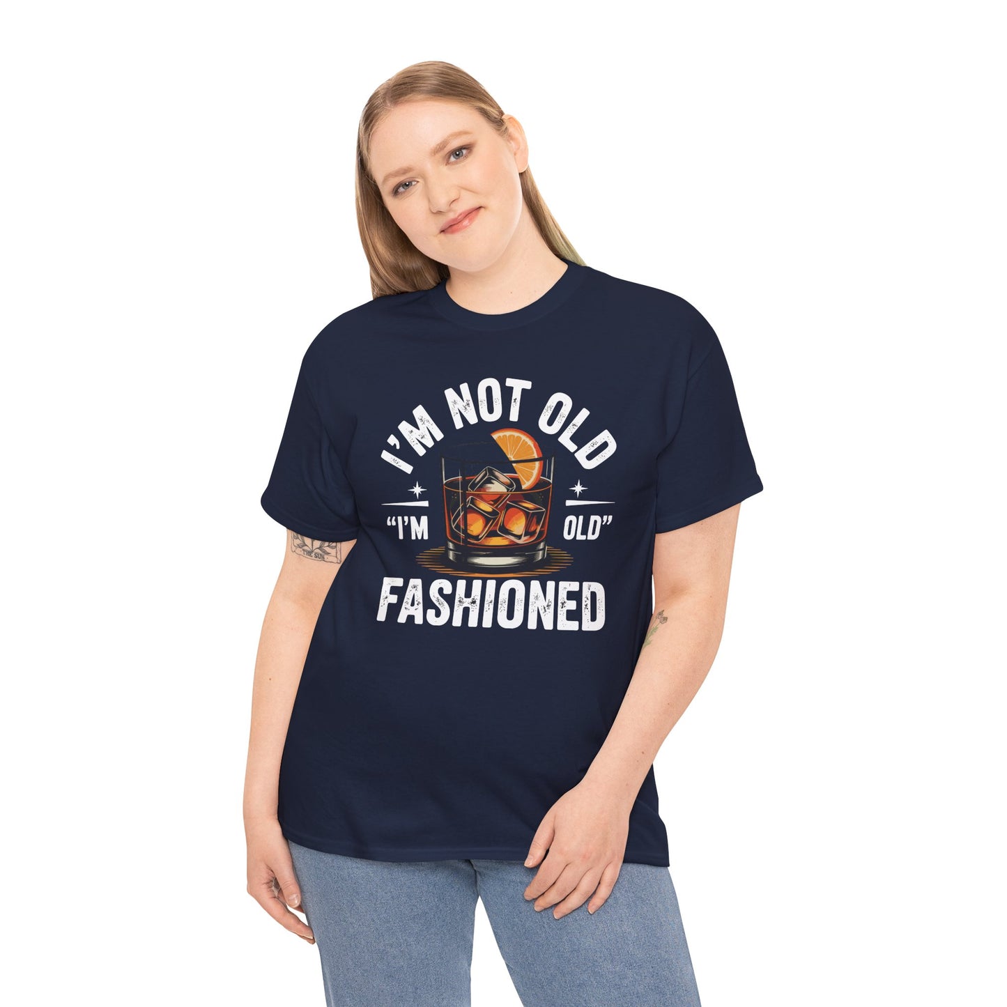 I'm Not Old I'm Old Fashioned Classic Whiskey Lover Vintage T-Shirt