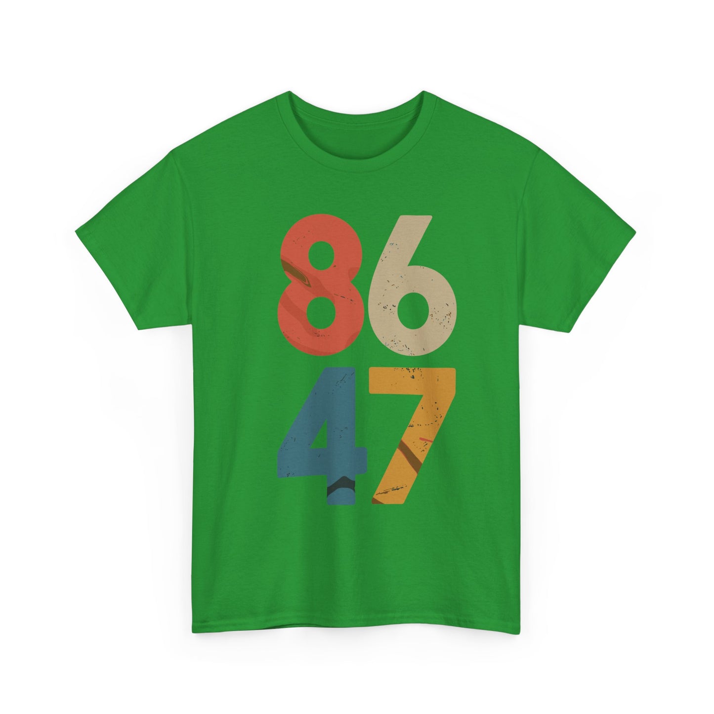 Classic Vintage 80s Style 86 47 Anti Trump T-Shirt