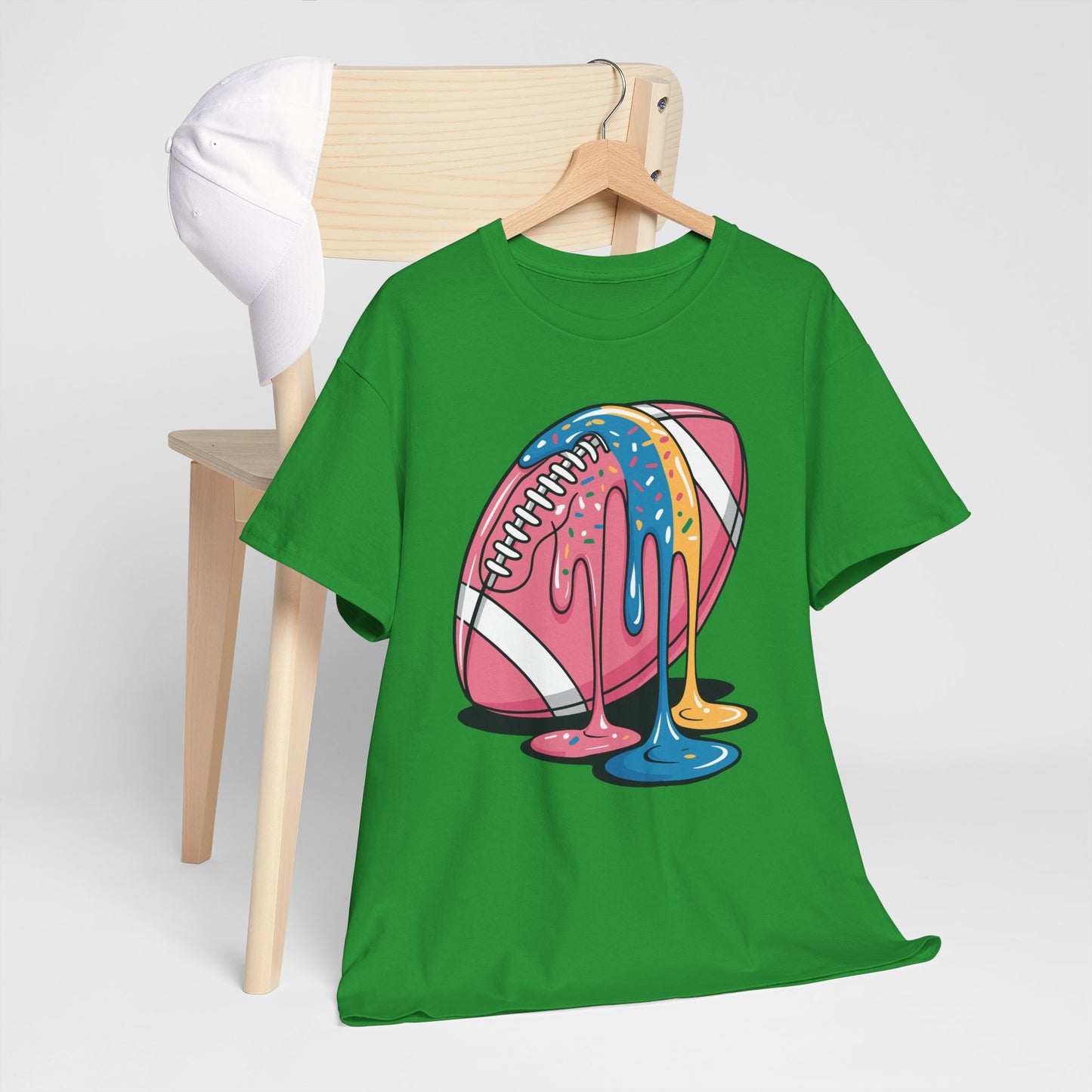 Football Drip For Lineman WR QB RB Ice Cream Sprinkles T-Shirt