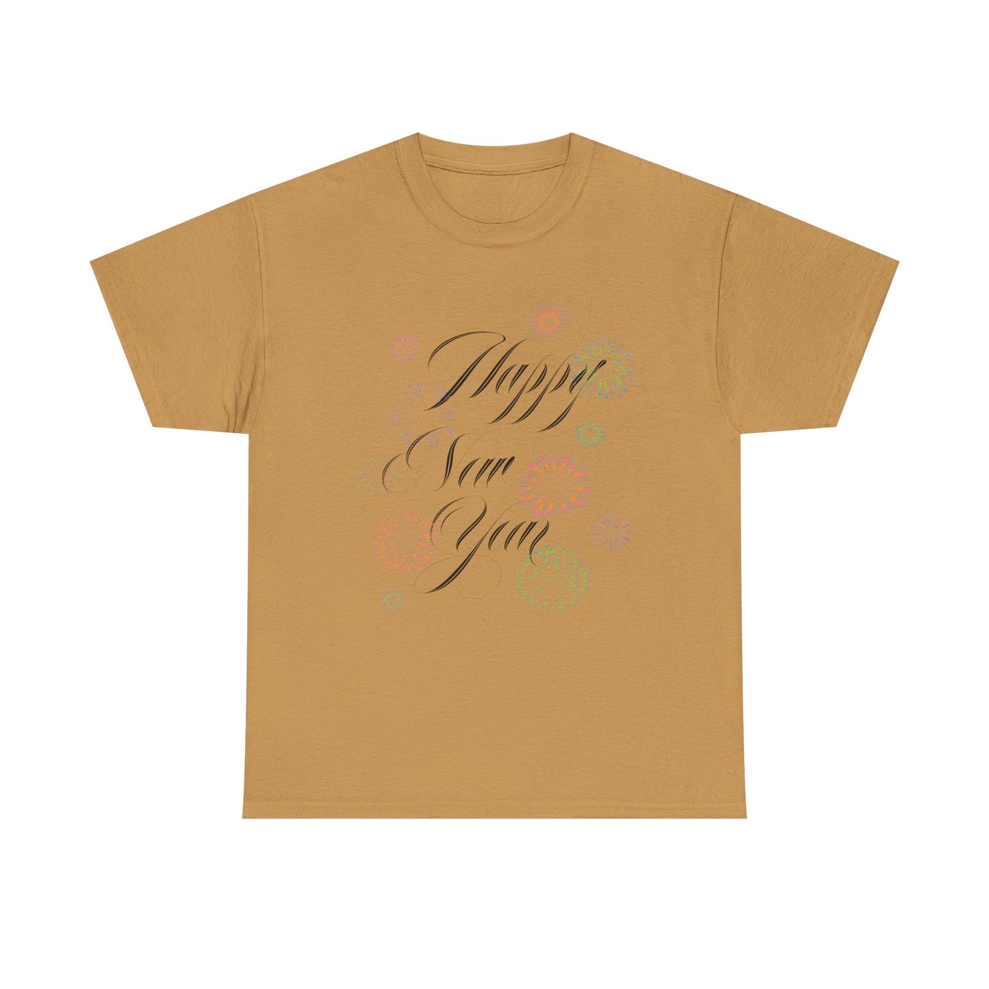 Happy New Year T-Shirt Festive Celebration Tee for Men and Women