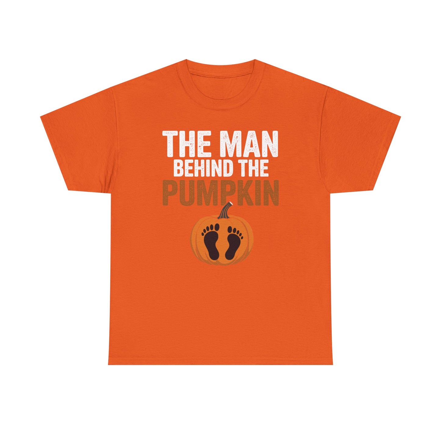 Pregnant Thanksgiving Costume for Dad Expecting Lil Pumpkin T-Shirt