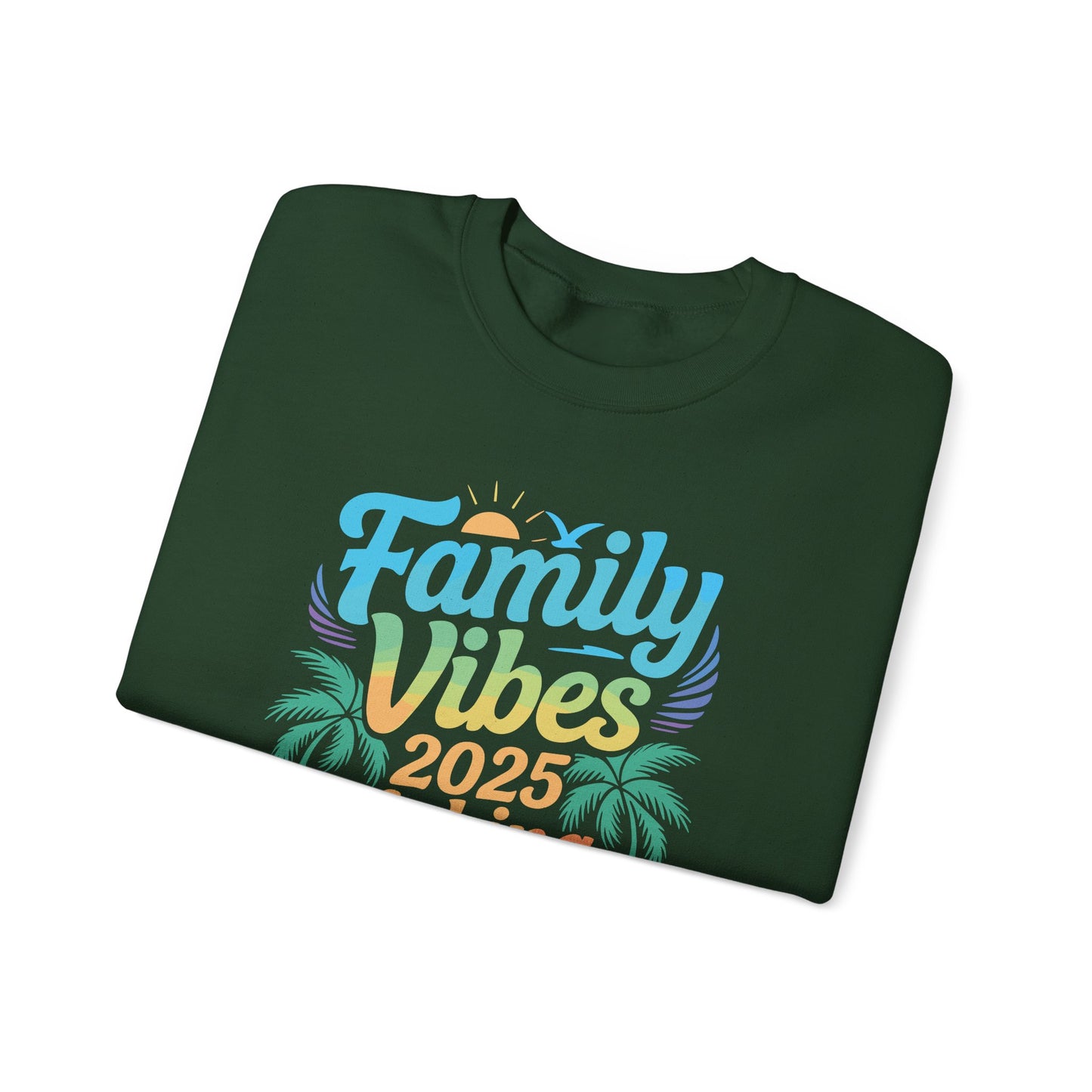 Family 2025 Vibes Family Reunion Vacation Making Memories Sweatshirt