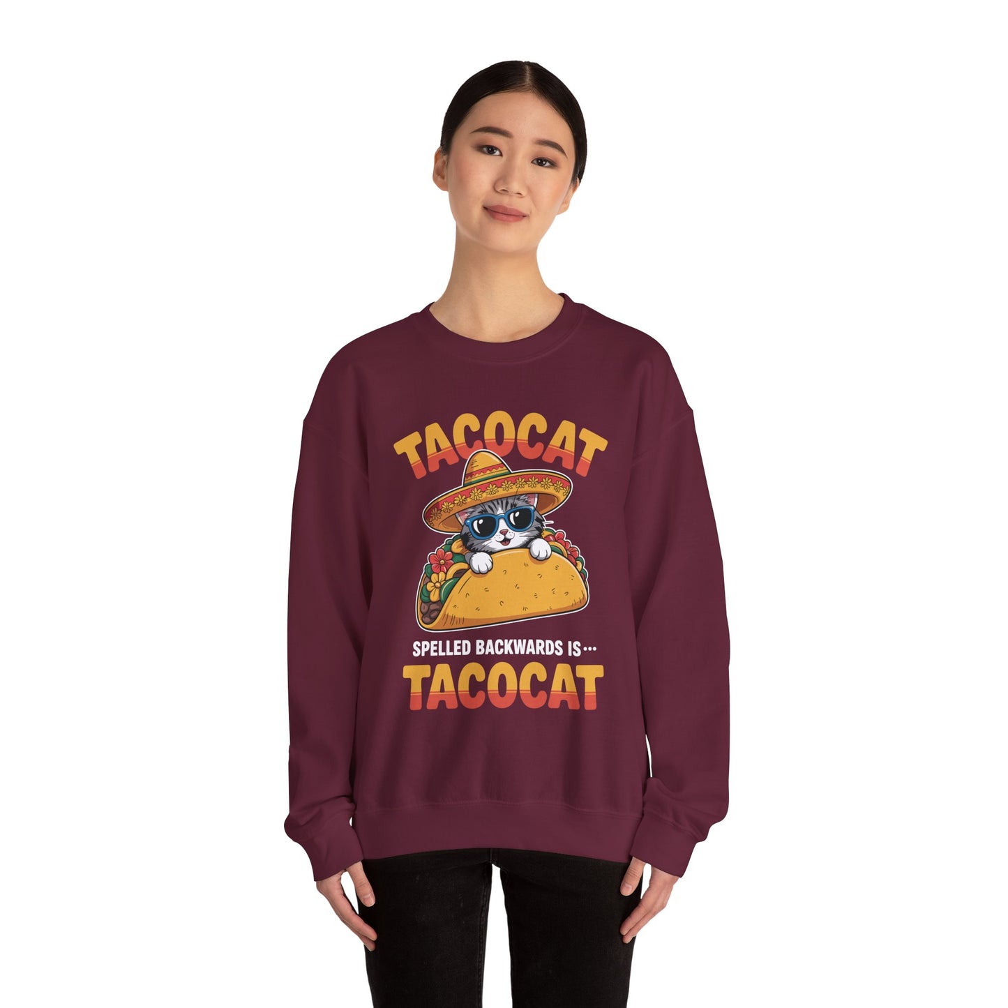 Tacocat Spelled Backwards Taco Cat Cinco De Mayo T-Shirt Men Women