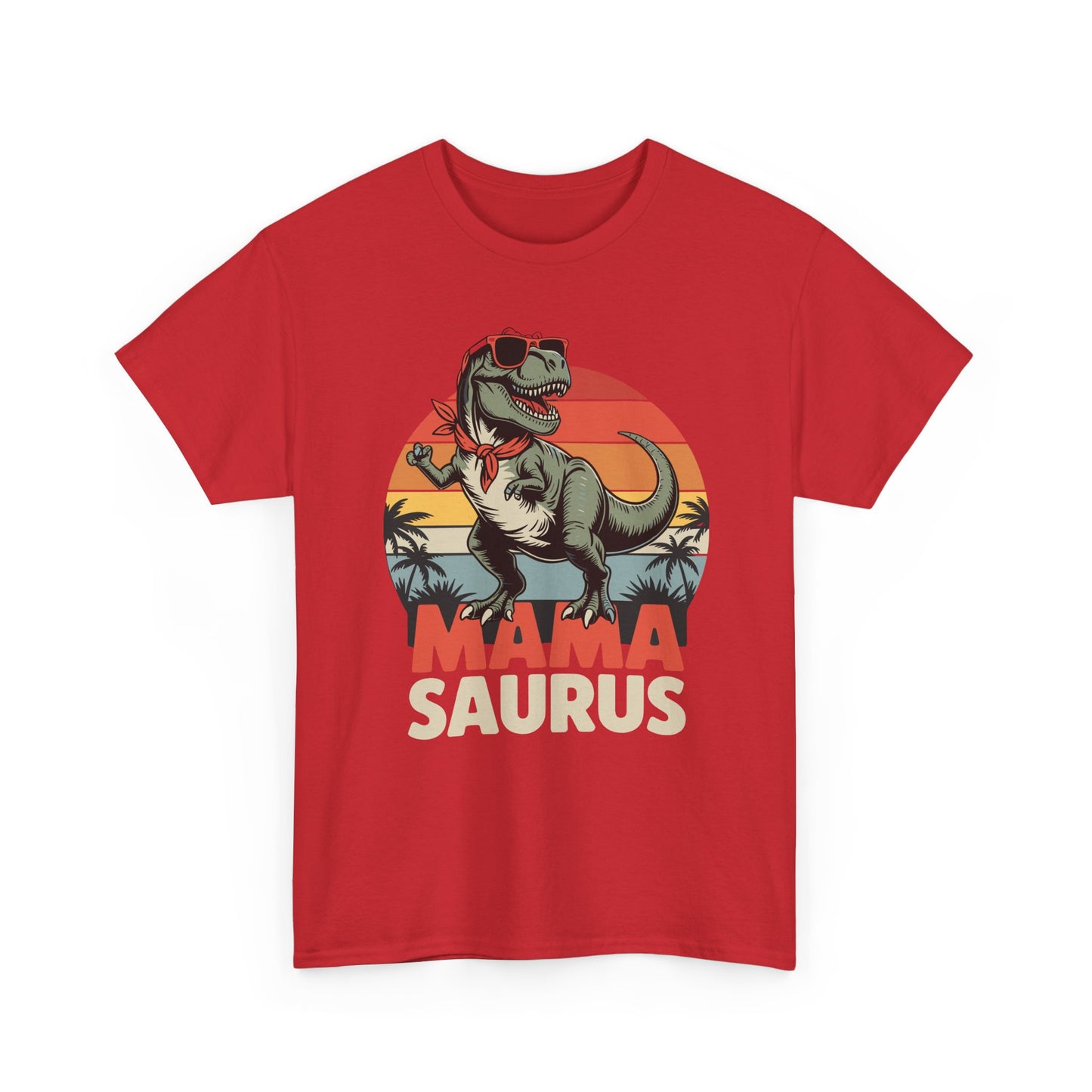 Mamasaurus T Rex Dinosaur Mama Saurus Family Matching Women T-Shirts