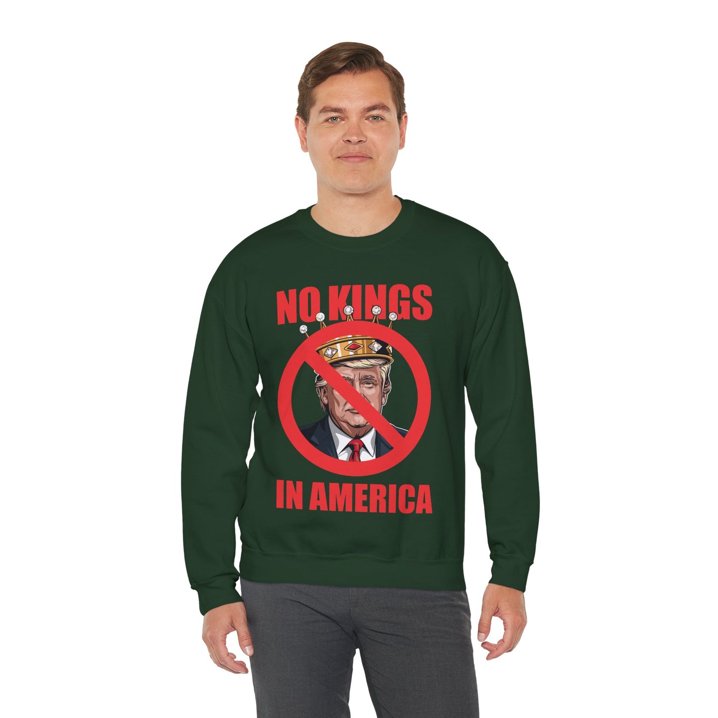 No Kings in America Sweatshirt