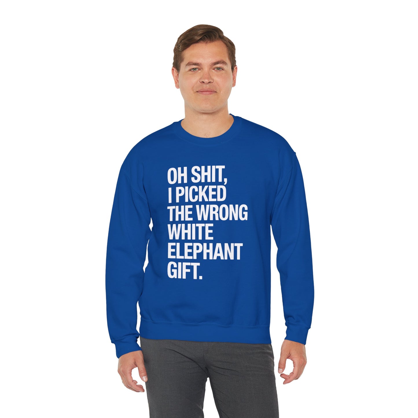 Oh Shit Funny White Elephant Gifts for Adults Under 15 20 Sweatshirt