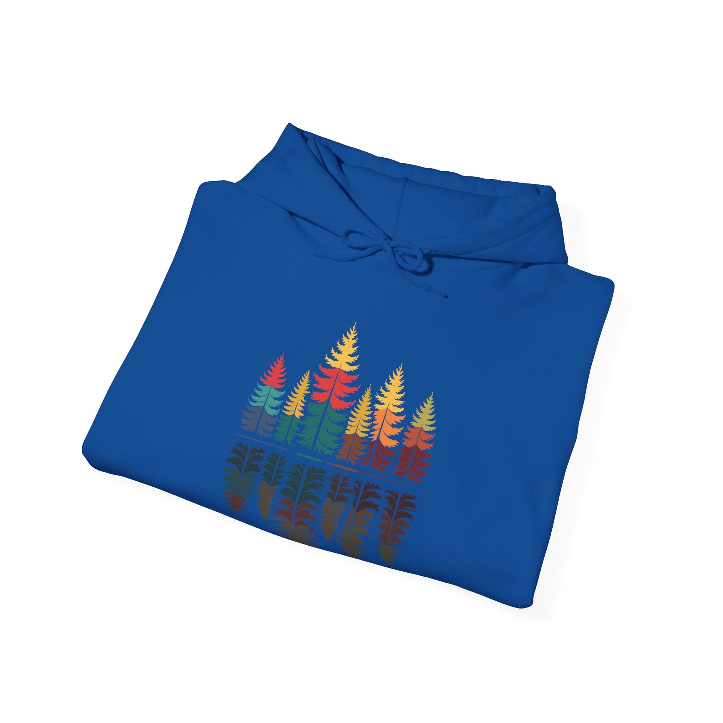 Nature Reflection Forest Trees Outdoor Wildlife Hoodie