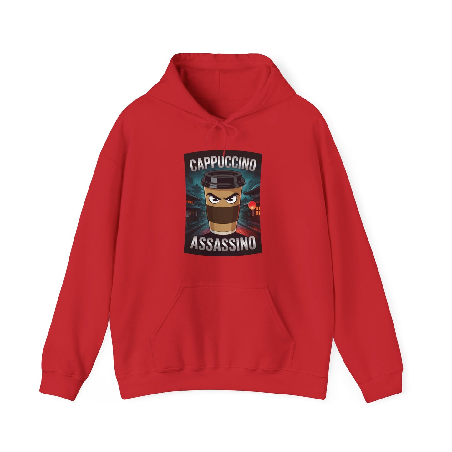 Cappuccino Assassino Coffee Lovers Italian Brainrot Meme Hoodie