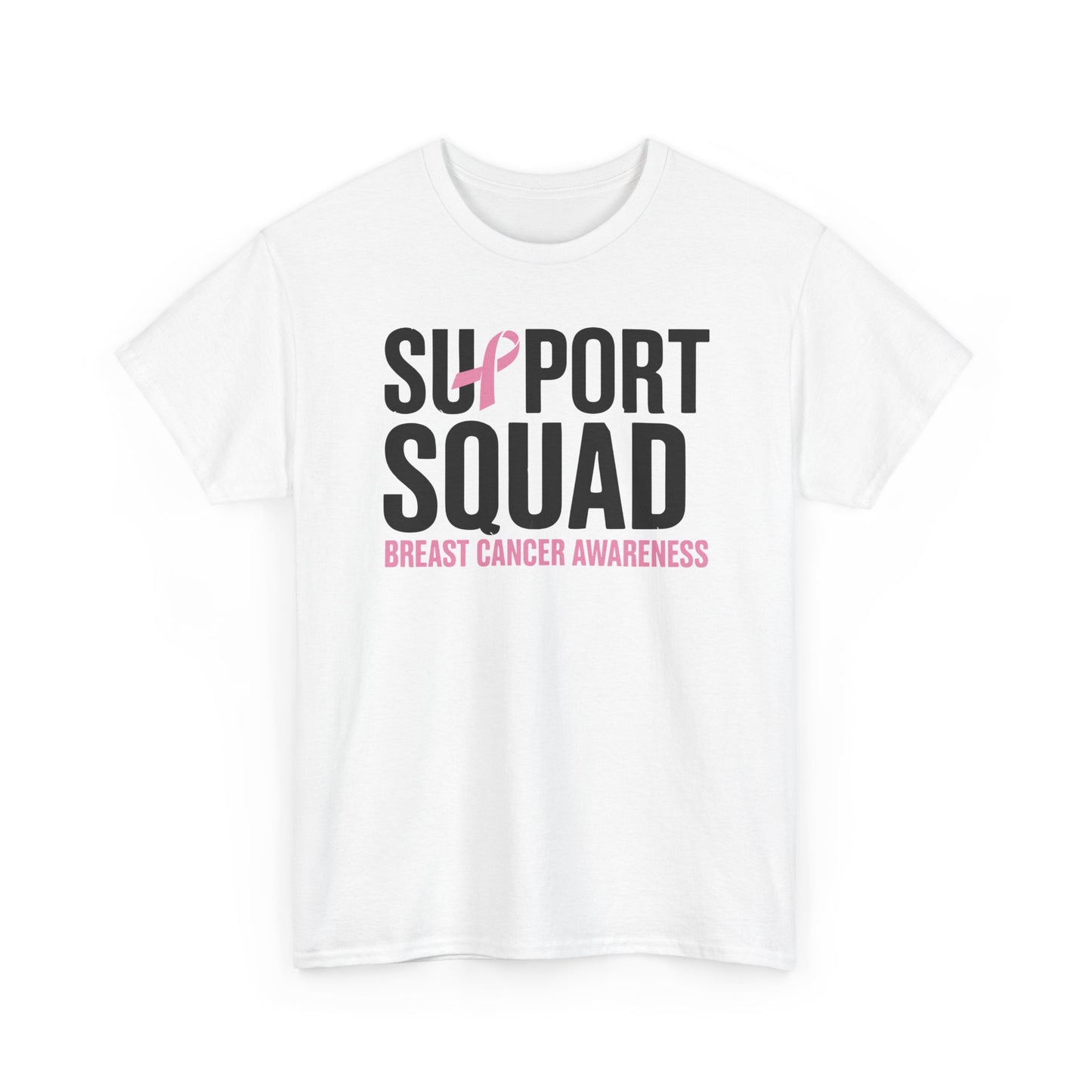 Breast Cancer Shirts Support Squad Breast Cancer Awareness T-Shirt