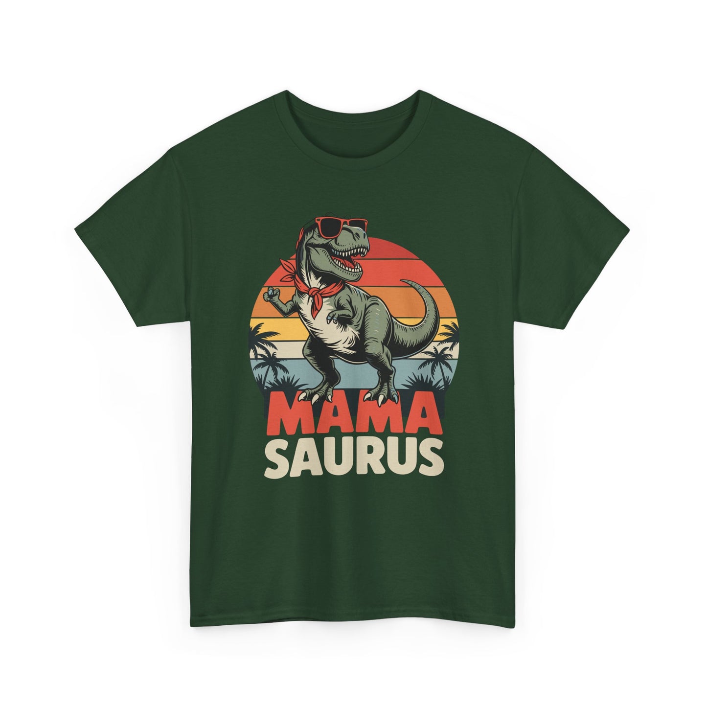Mamasaurus T Rex Dinosaur Mama Saurus Family Matching Women T-Shirts