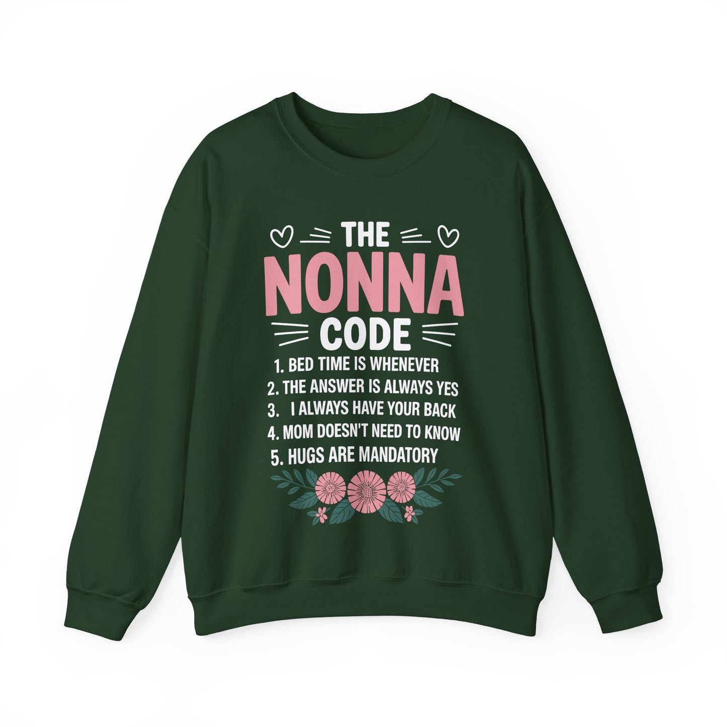 The A Nonna Code Funny Grandma Mothers Day Gifts Sweatshirt