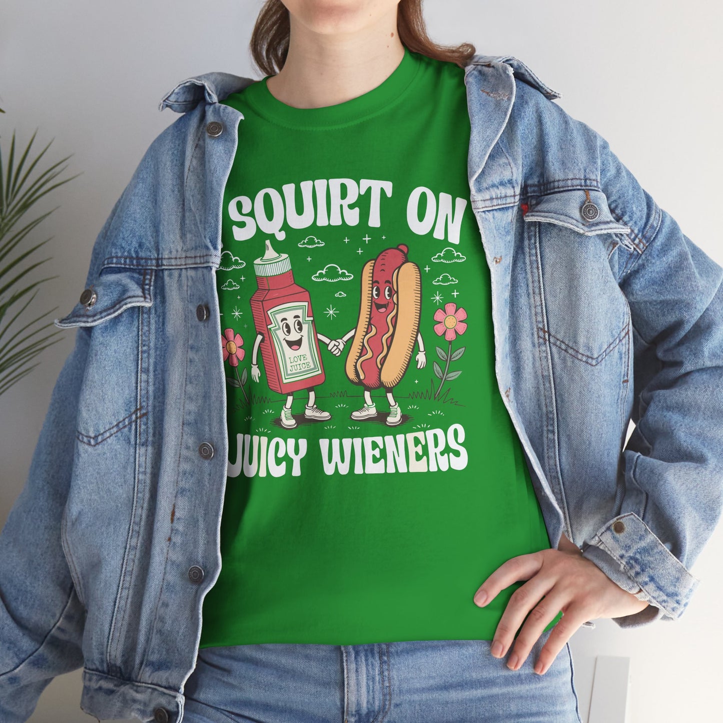 Its A Bad Day To Be A Hot Dog Funny meme Hotdog usa flag Men Women T-Shirt