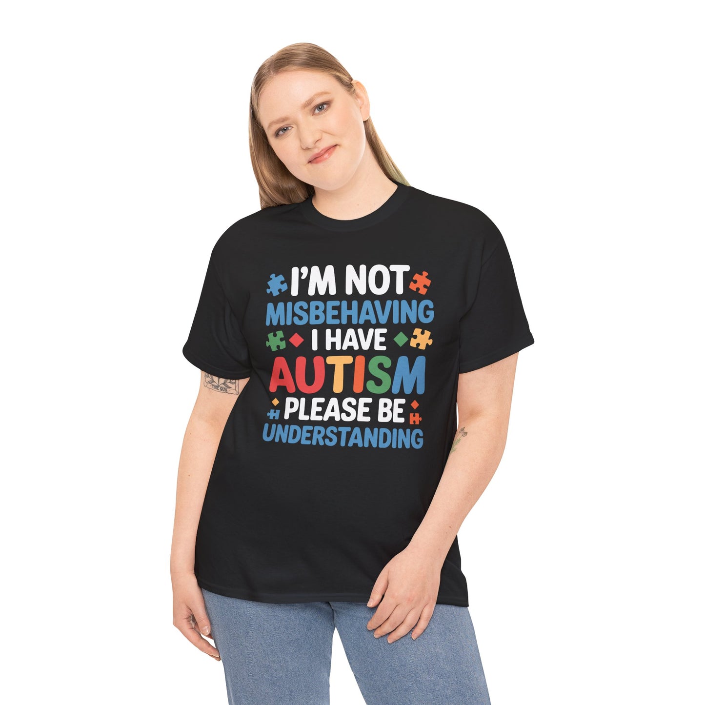 Autism Awareness I'm Not Misbehaving I Have Autism T-Shirt