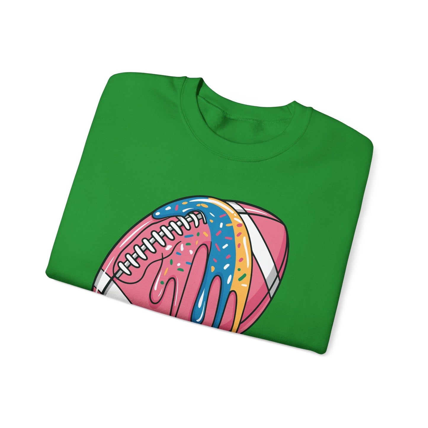 Football Drip For Lineman WR QB RB Ice Cream Sprinkles Sweatshirt