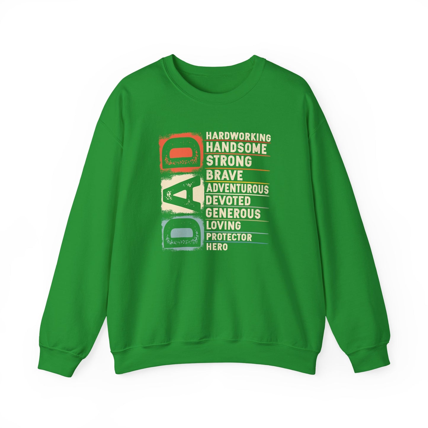 Vintage Funny Definition of Dad Retro Meme Joke Father's Day Sweatshirt
