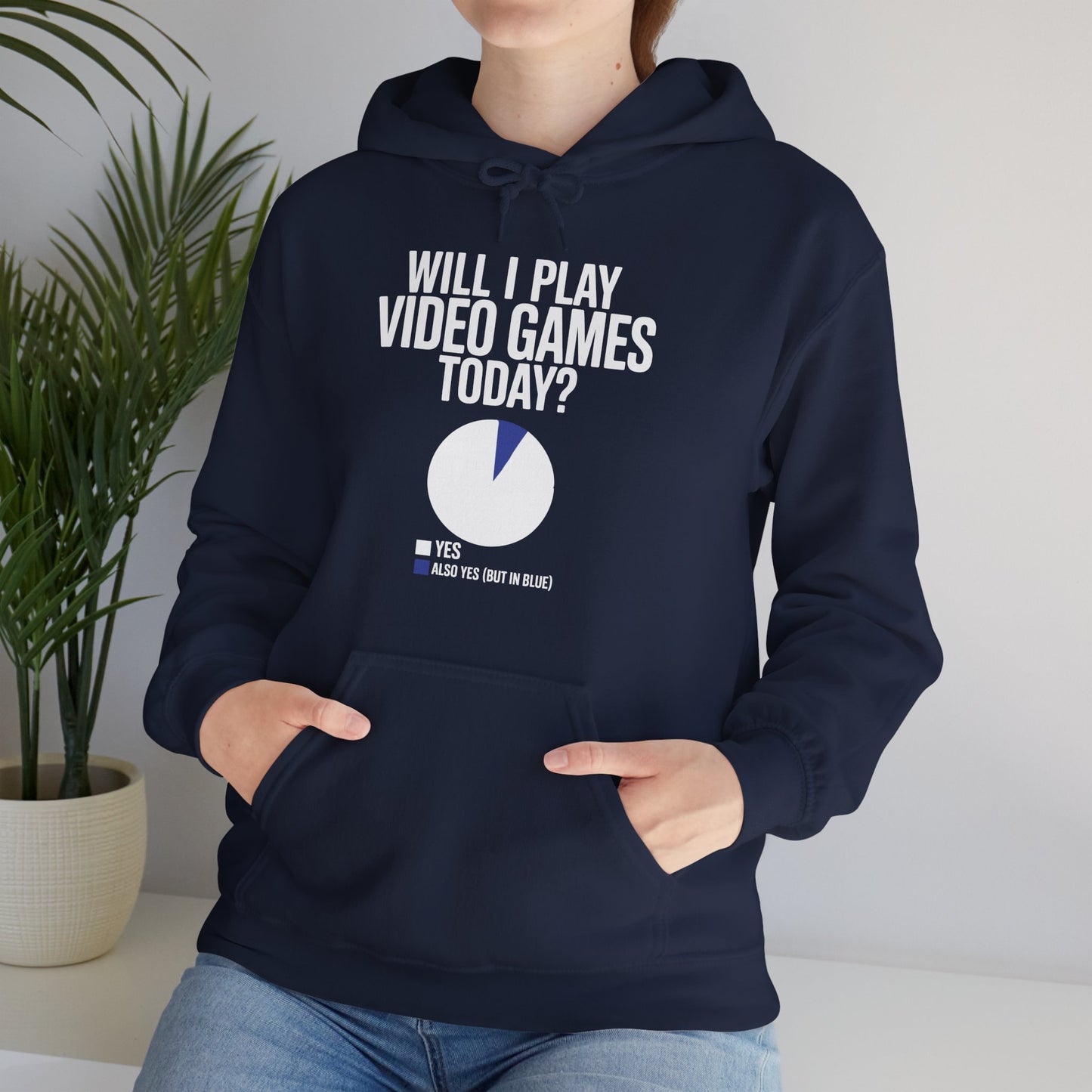 Funny Will I play Video Games today Gamer Gaming Hoodie