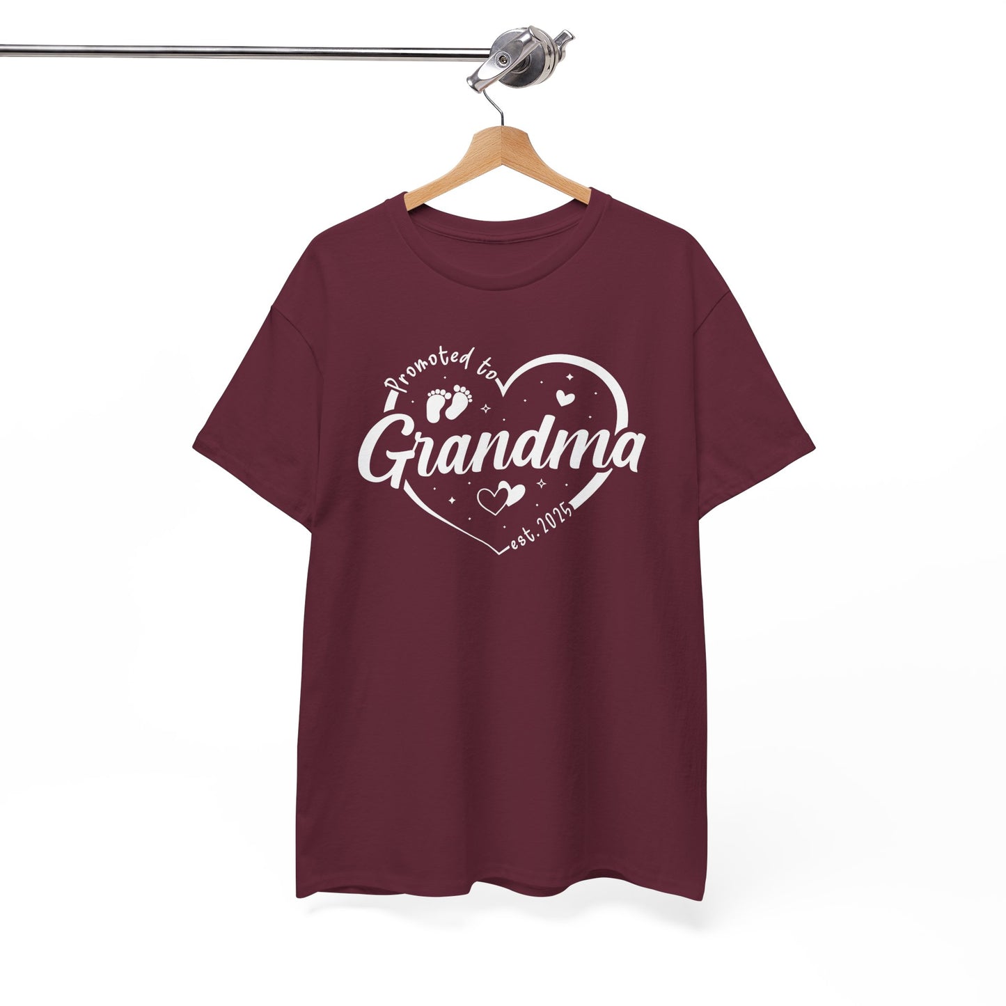 Promoted to Grandma Est 2025 Soon to be Grandma Mothers Day T-Shirt