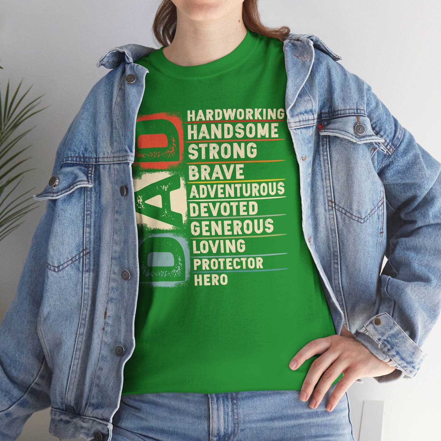 Vintage Funny Definition of Dad Retro Meme Joke Father's Day T-Shirt