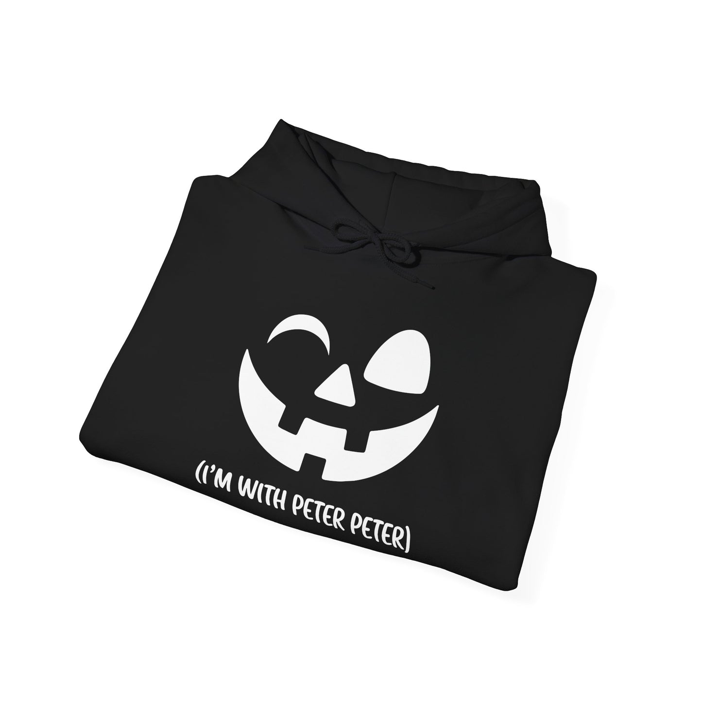 Im With Peter Couple Halloween Adult Eater Pumpkin Hoodie