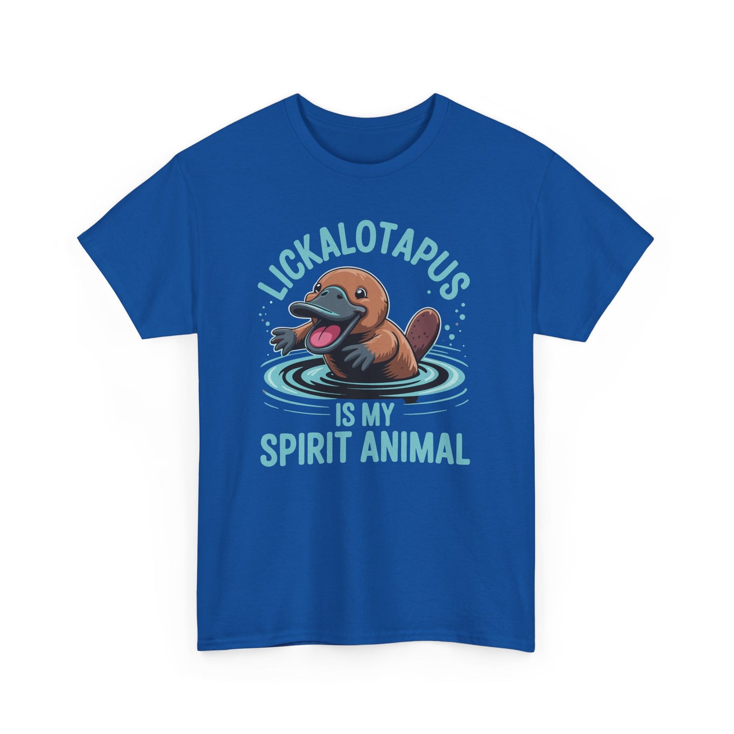 Vintage Funny Lickalottapus Is My Spirit Animal Lovers Meme T-Shirt