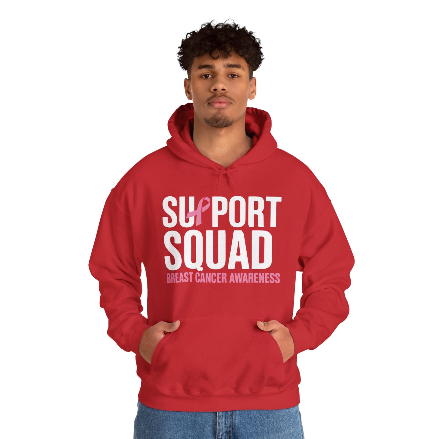 Breast Cancer Shirts Support Squad Breast Cancer Awareness Hoodie