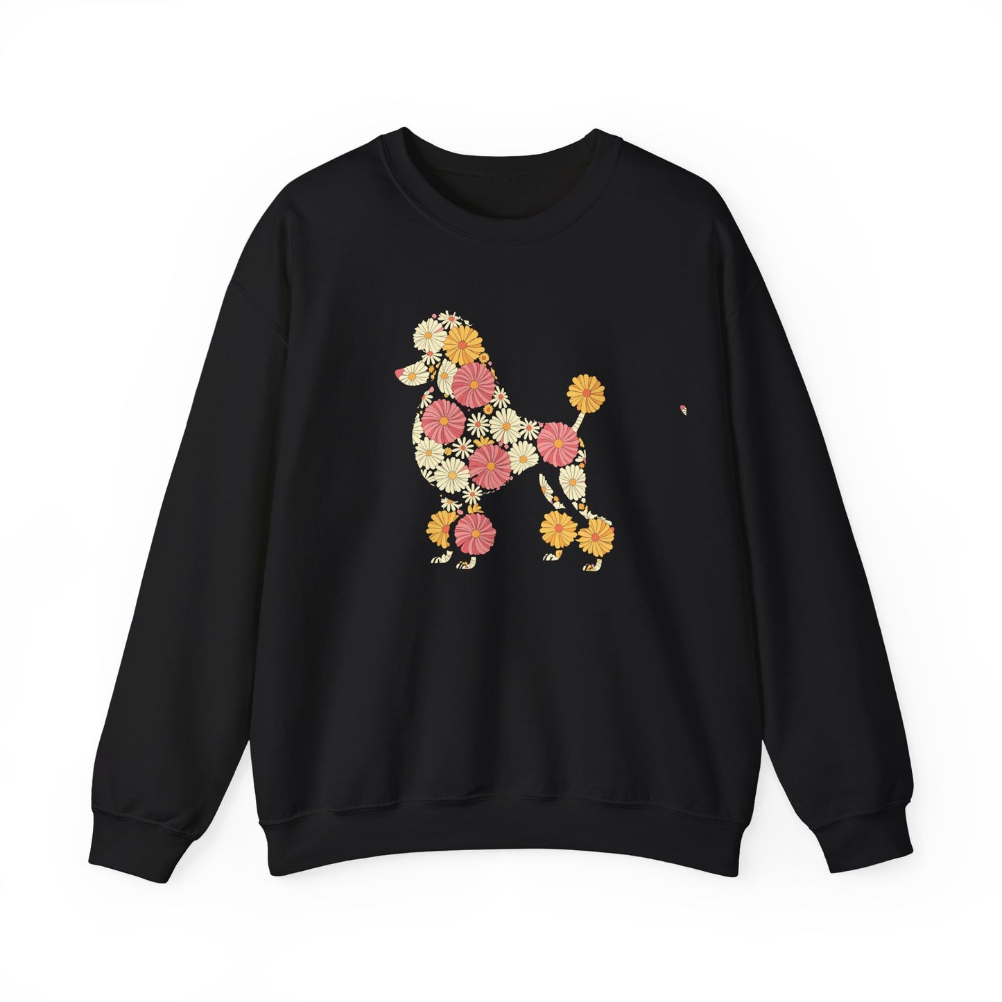 Funny Floral Flower Poodle Mom Grandma Womens Mothers Day Sweatshirt